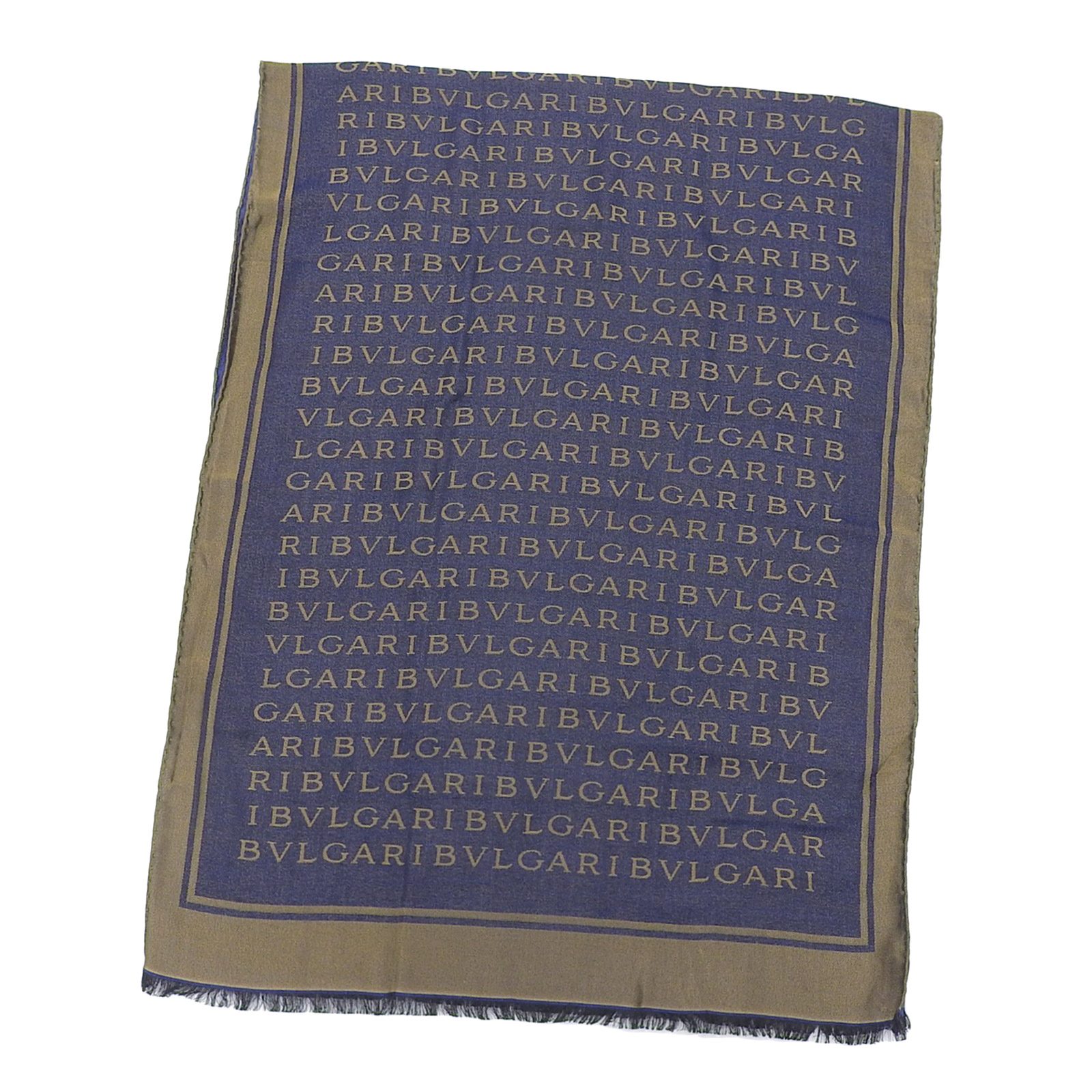 楽天市場】ブルガリ ストール ピンク ロゴマニア ウール シルク