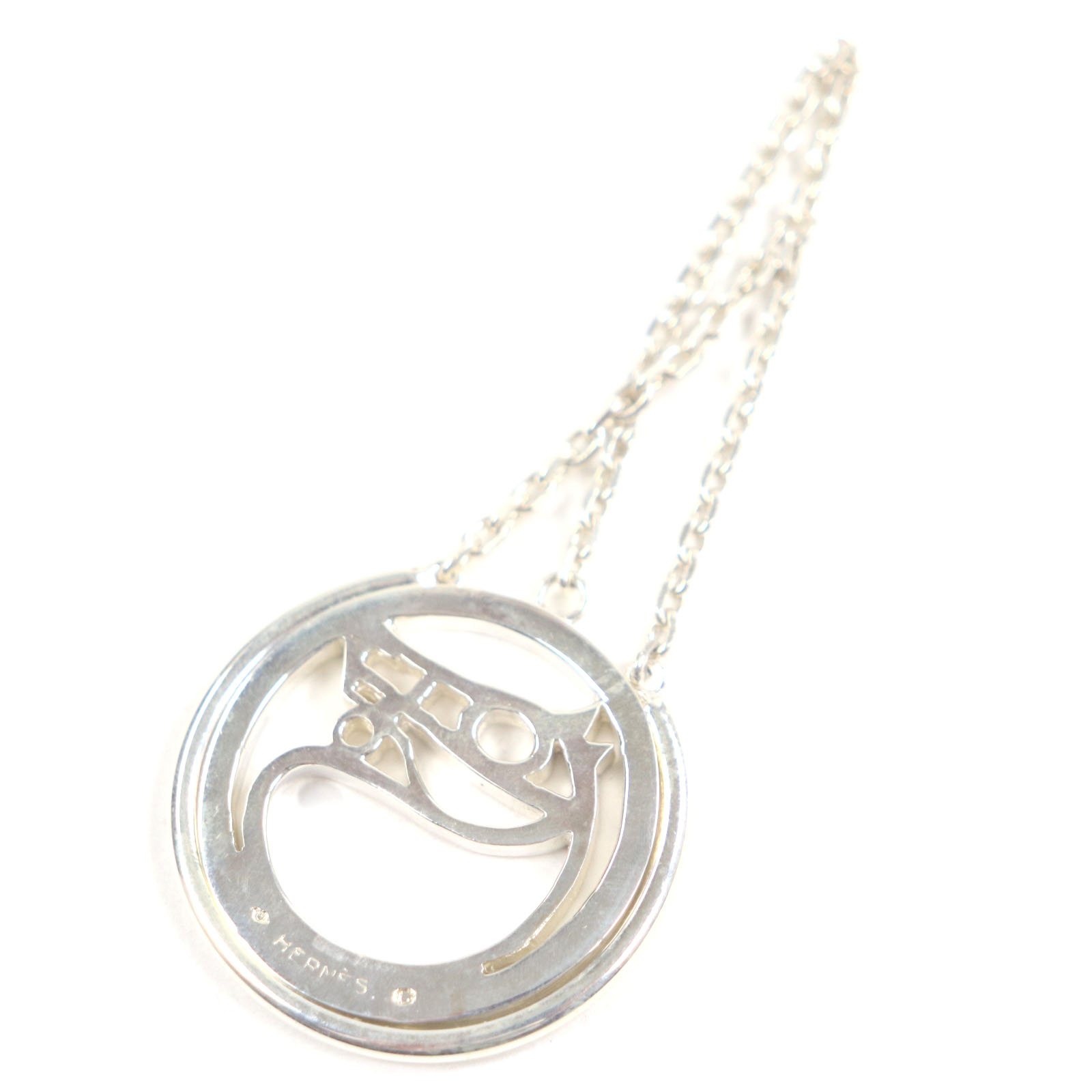 楽天市場】HERMES エルメス シュヴァル キーリング メタル シルバー 馬