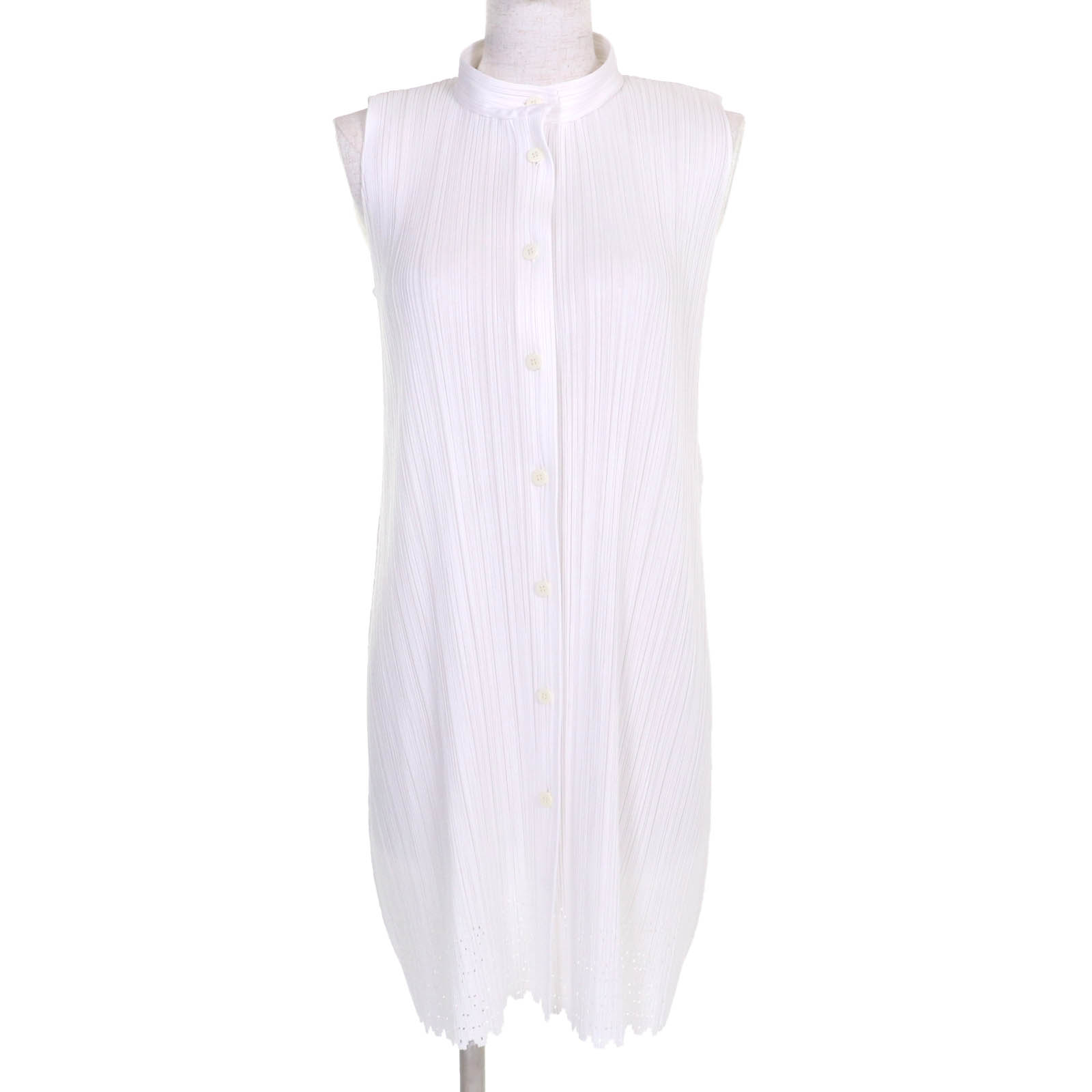 【美品】プリーツプリーズ イッセイミヤケ プリーツ ノースリーブ PLEATS PLEASE プリーツプリーズ イッセイミヤケ PP81-JH767