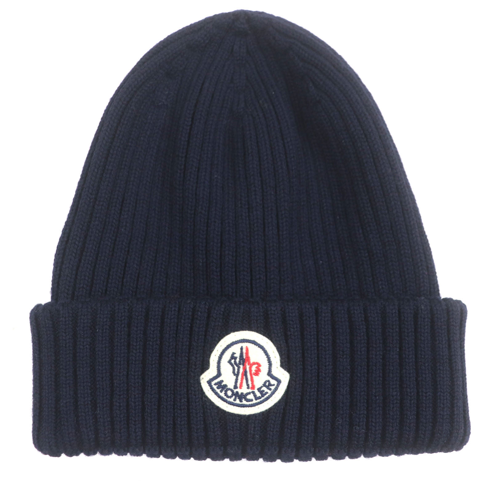 楽天市場】MONCLER モンクレール ワッペン ニット帽 ニット