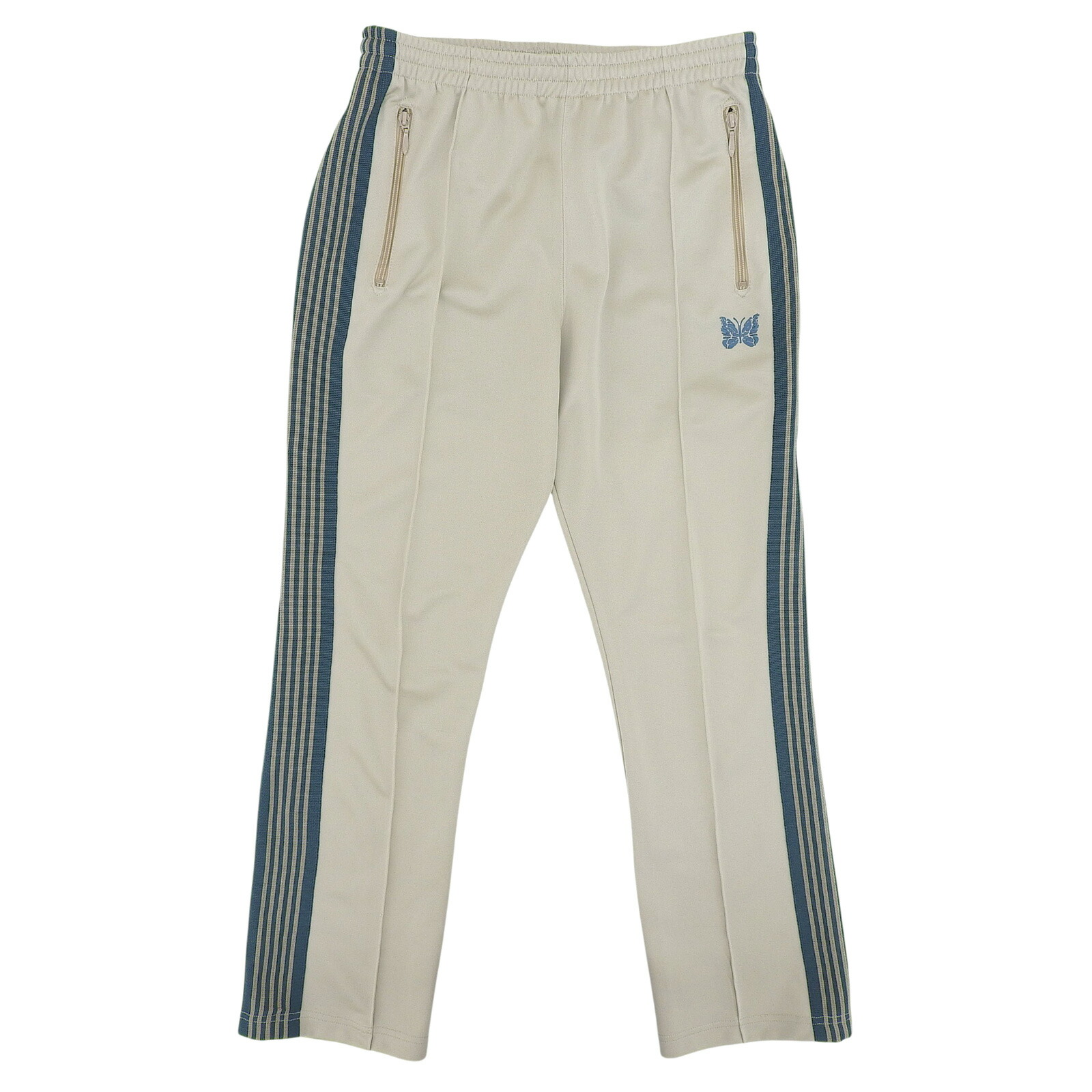 Needles ニードルズ ジャージ トラックパンツ MR286 L ベージュ 楽天市場】極美品□Needles ニードルス MR286 ロゴエンブロイダリー