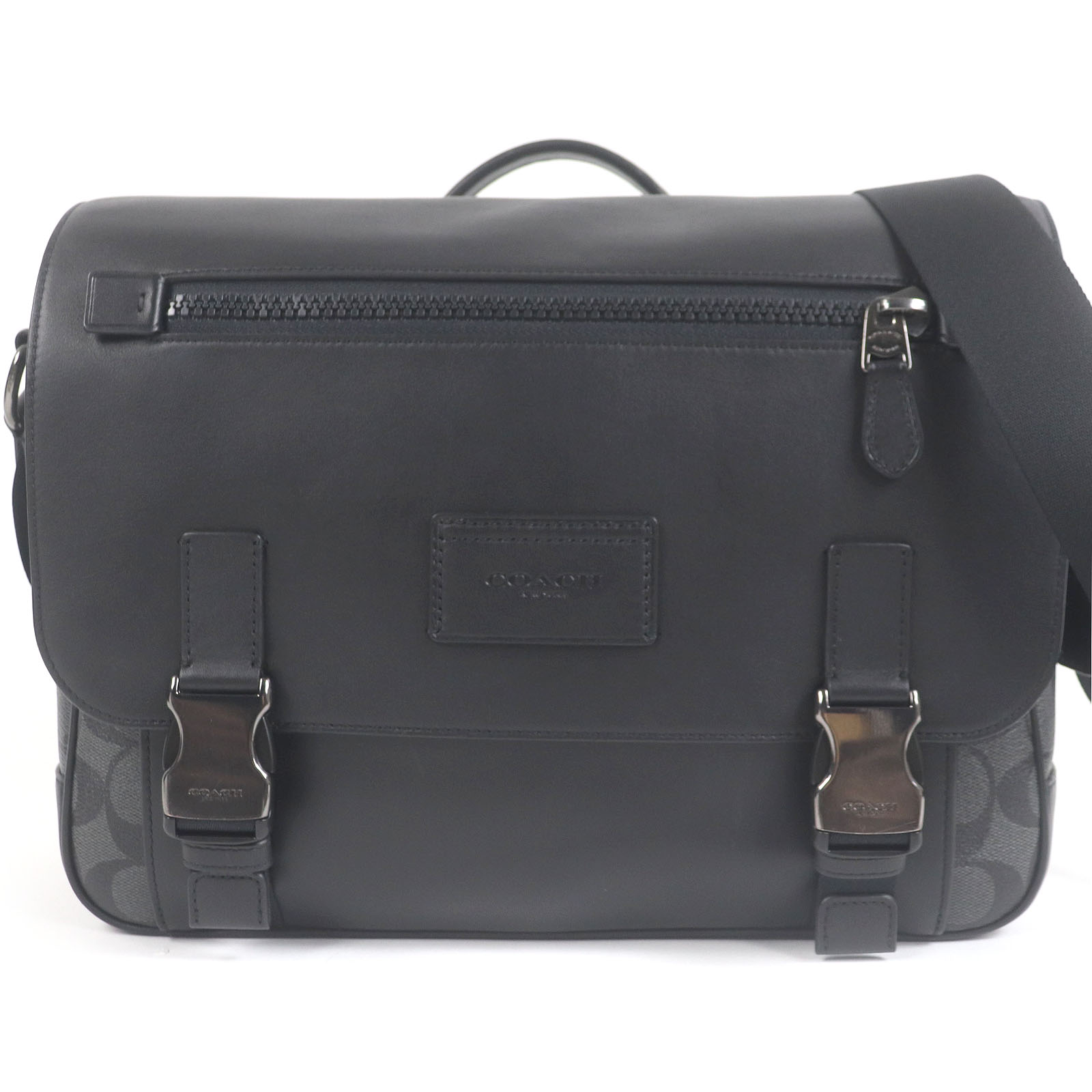 楽天市場】【バッグ】COACH コーチ トランス ナイロン マップ