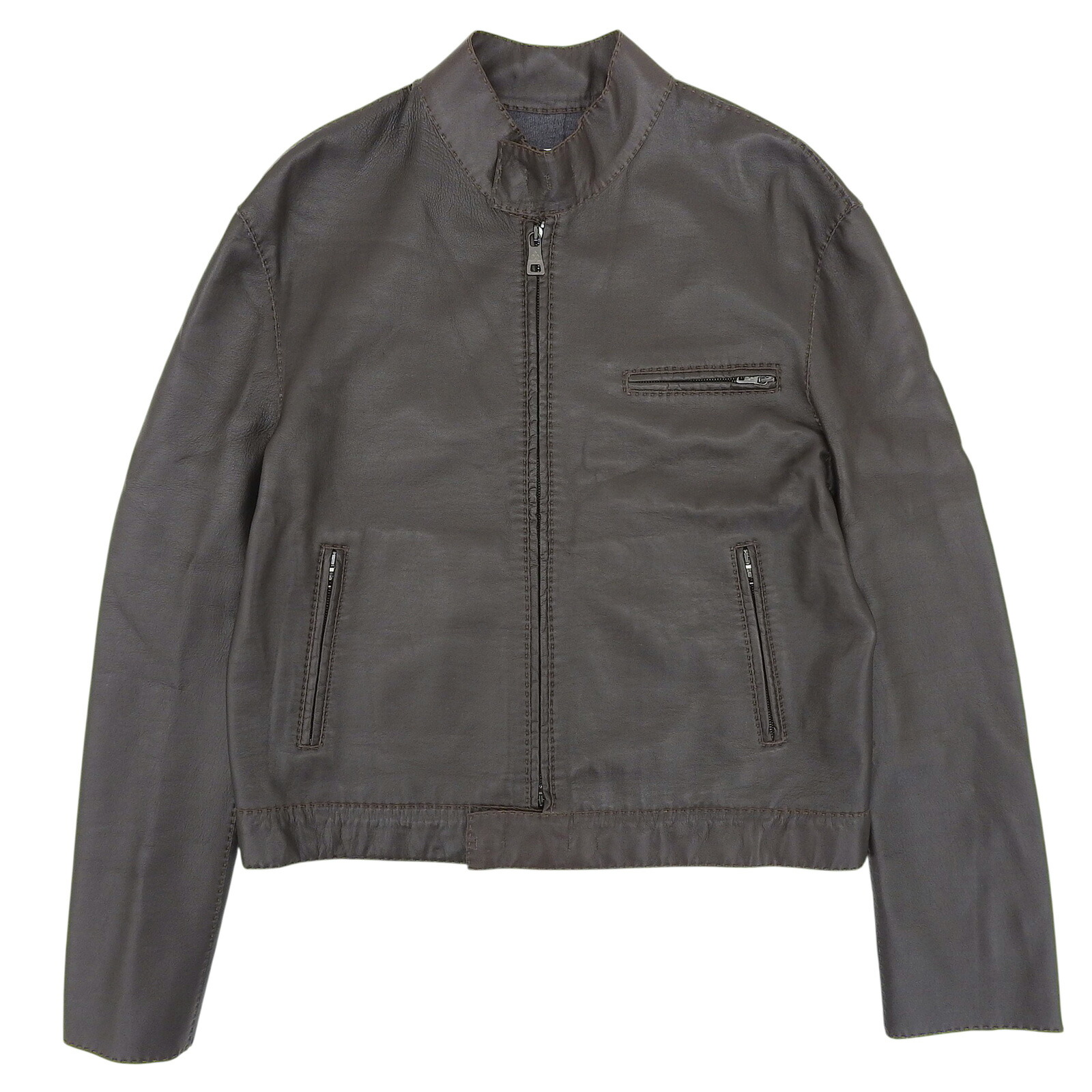 美品 Delan デラン レザー シングル ライダースジャケット delan デラン レザー シングル ライダースジャケット 黒 46 S-M