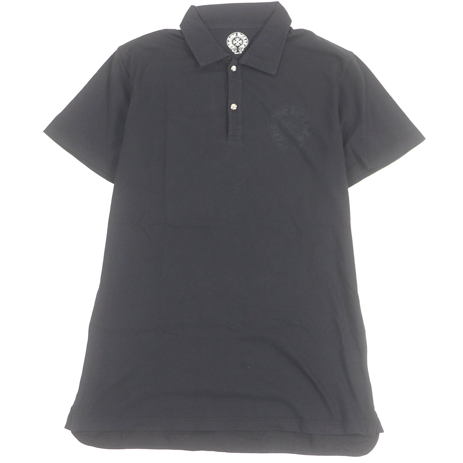 クロムハーツ ポロシャツ黒 楽天市場】CHROME HEARTS MENS POLO SHIRT クロムハーツ メンズ