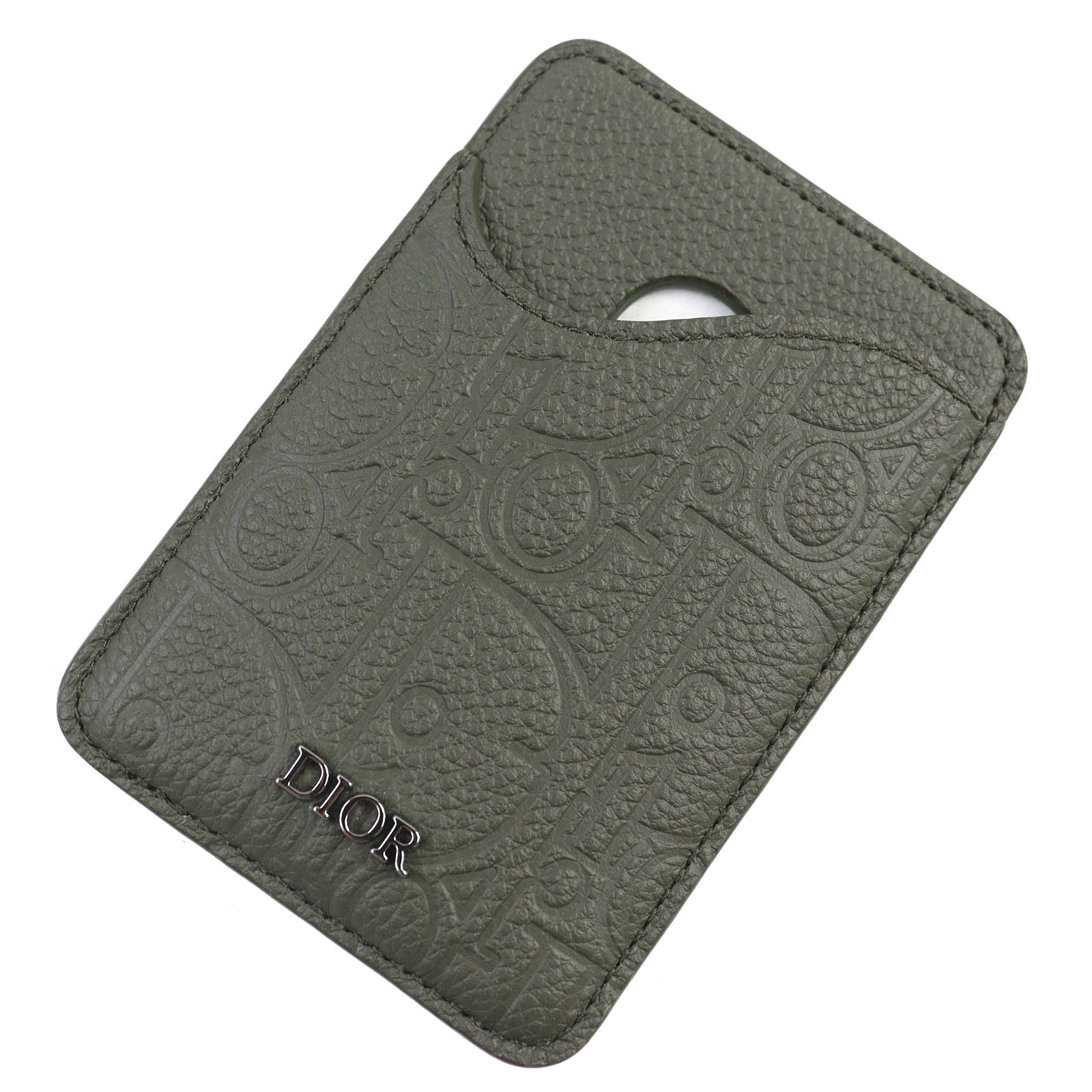 楽天市場】ディオール saddle bloom サドル カード入れ ブルー 【中古