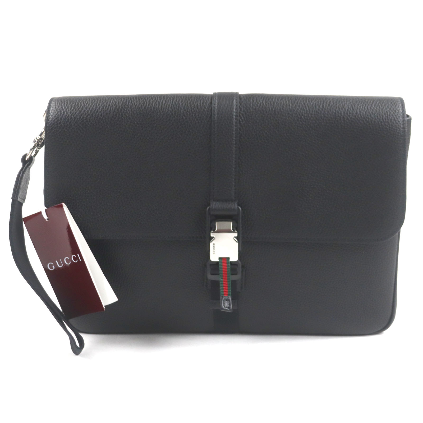 美品 グッチ エナメル クラッチバッグ リボン ミラー フラップ ロゴ型押し 銀 000000154727-01-m.jpg?t=