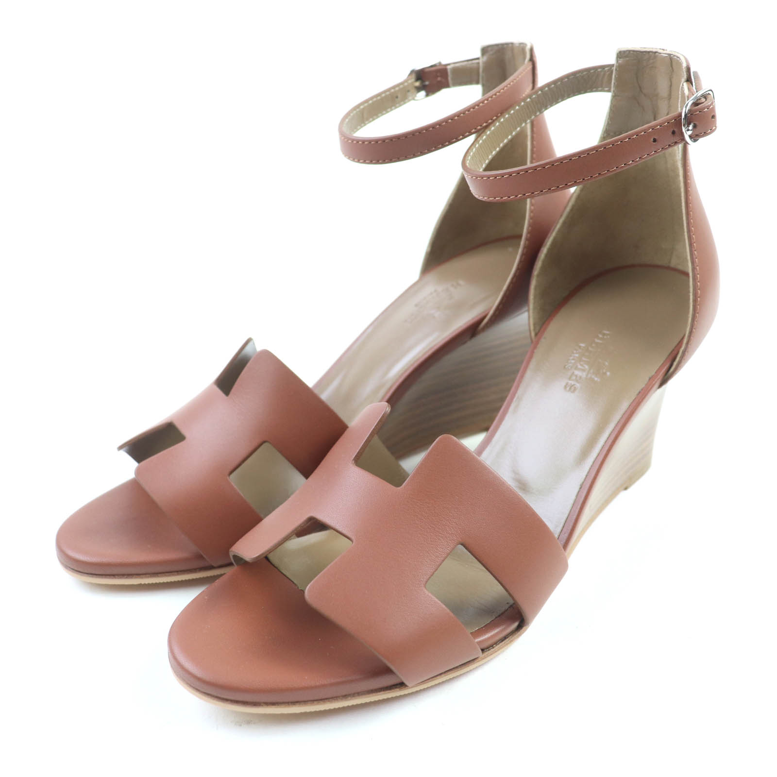 楽天市場】エルメス HERMES サンダル レディース 38 24.5cm レジェンド