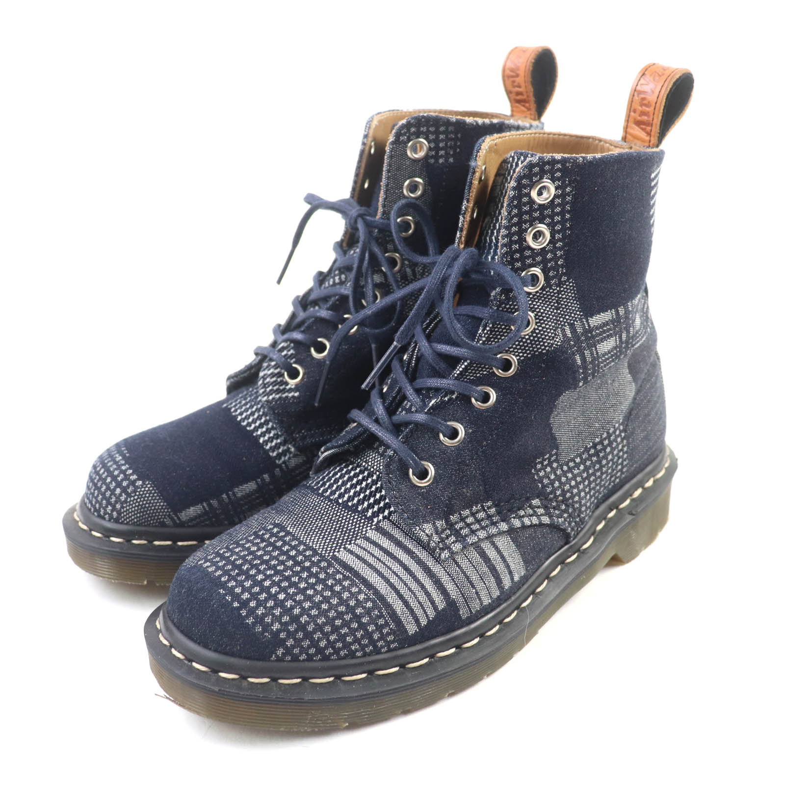 美品★Dr.Martens 御医者さんマーチン パスカルボロ ジーンズ 8大広間 スピード競技膨れ上がる 遊撃手ブーツ 米国海軍 UK5 （約25珊好いかげんに） イングランド製 レディース メンズ 【中古】 レディース靴-その他
