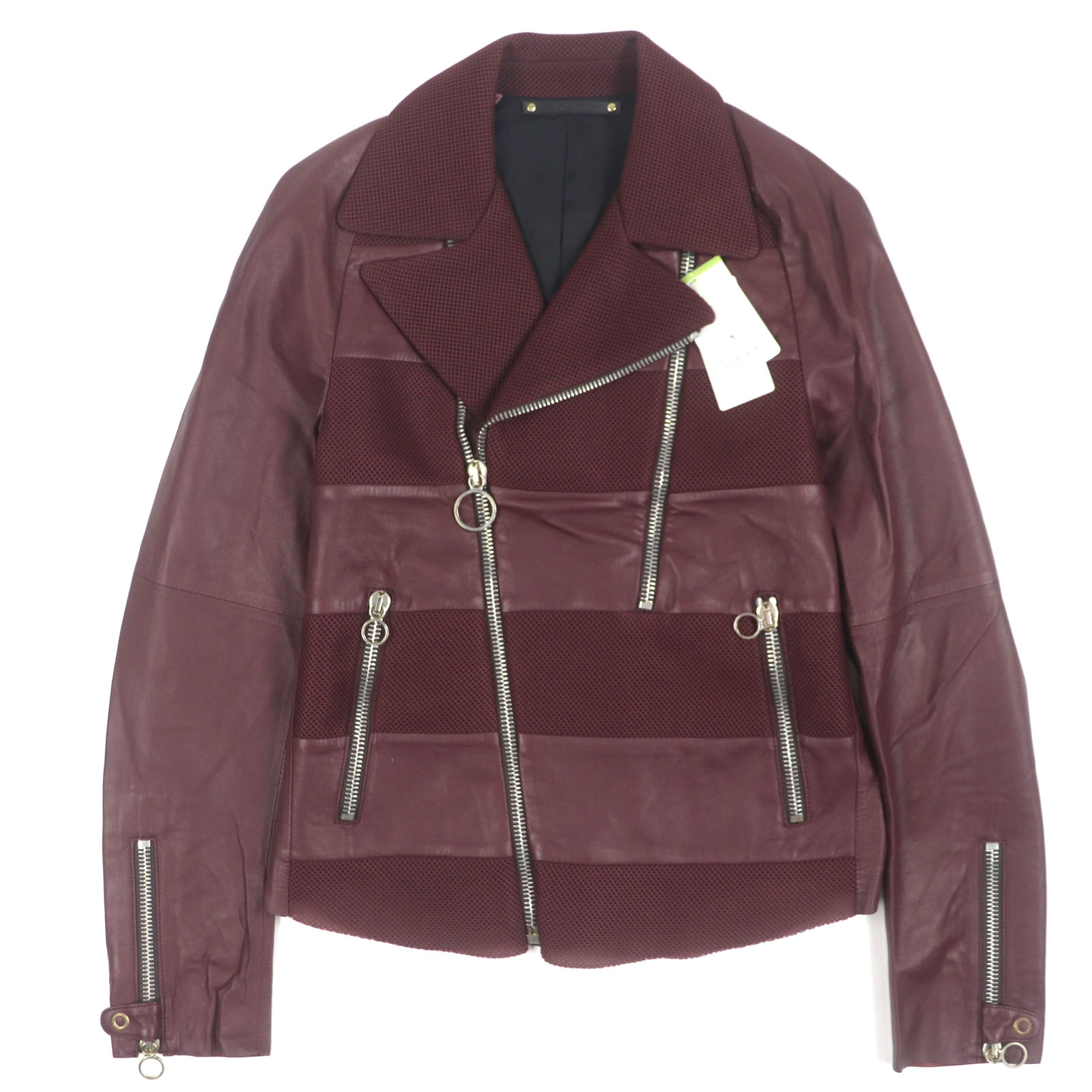 美品 Paul Smith マルチカラー 本革 レザージャケット ライダース 美品 Paul Smith マルチカラー 本革 レザージャケット