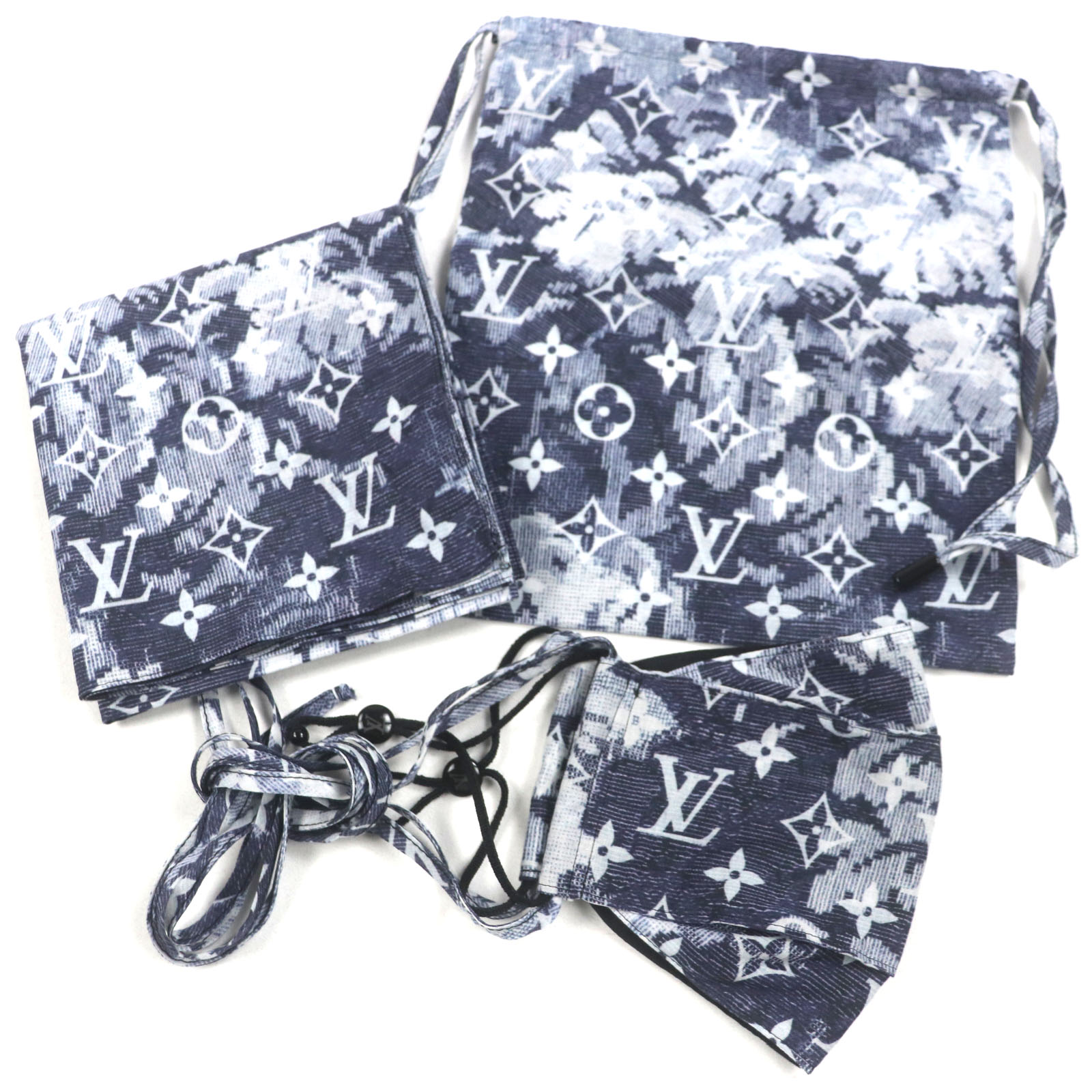 楽天市場】【緑屋質屋】ルイヴィトン ハンカチ(バンダナ