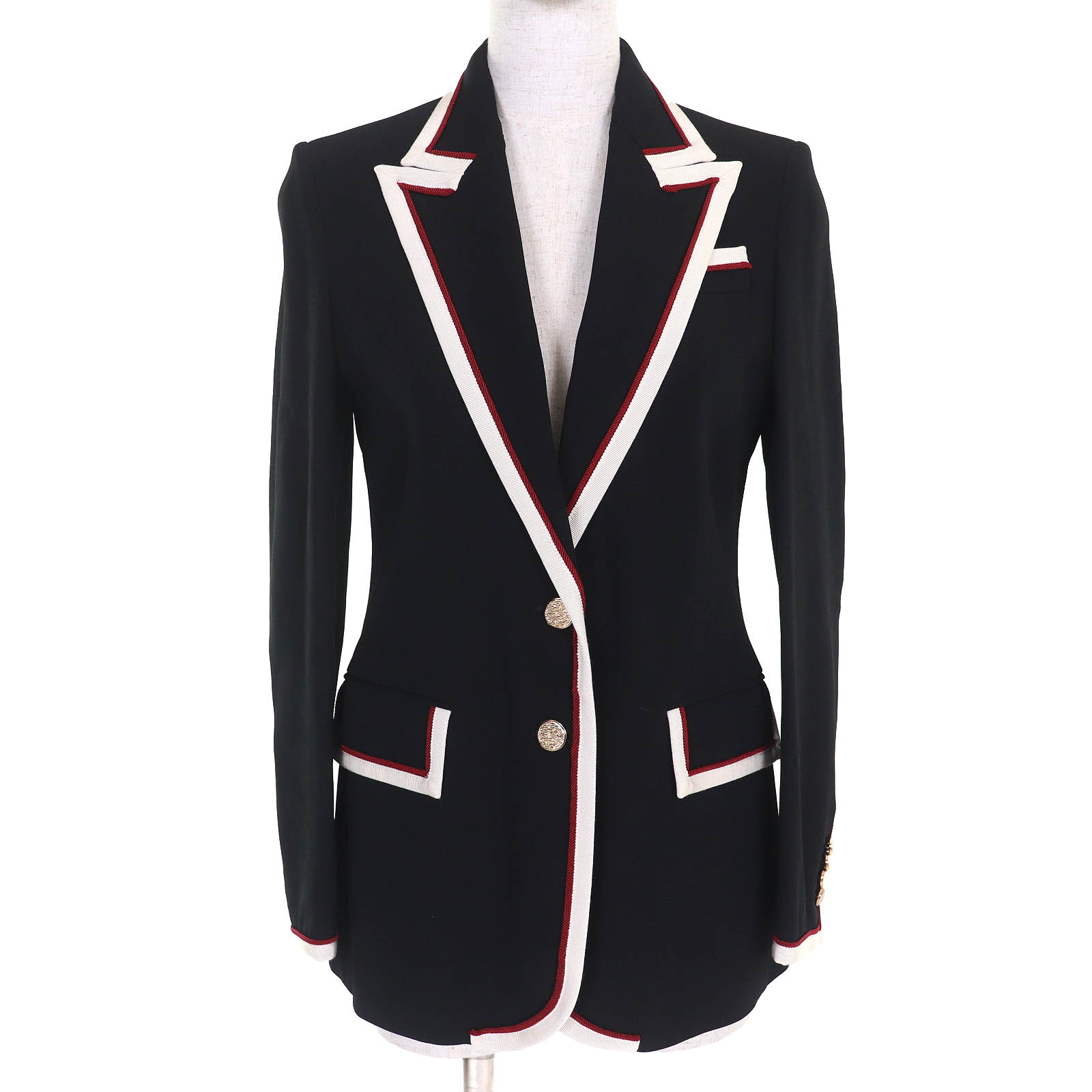 楽天市場】【美品】 グッチ ジャケット レディース 44サイズ ウール