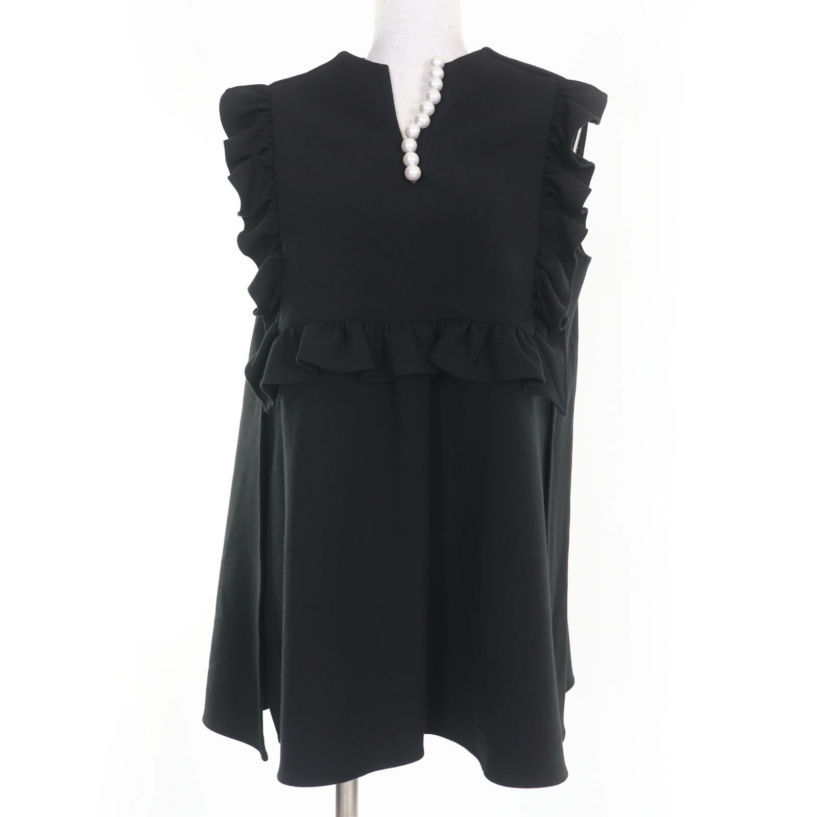 楽天市場】【ヨーコチャン】YOKO CHAN パール ノースリーブ ブラウス