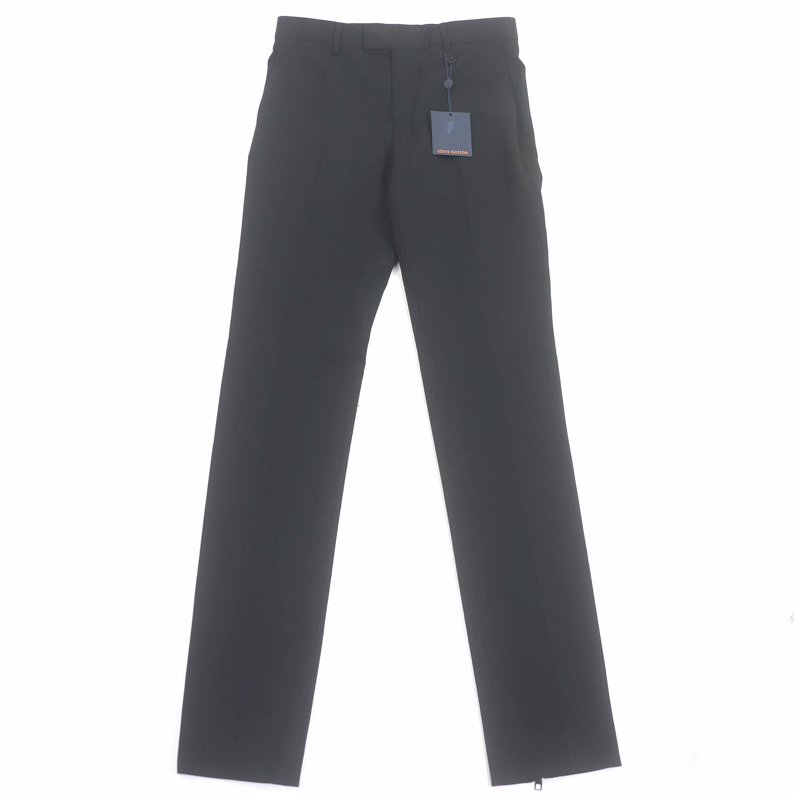 【希少】Louis Vuitton 黒 スラックス LOUIS VUITTON（ルイヴィトン）スラックス 黒 サイズ:40(M位