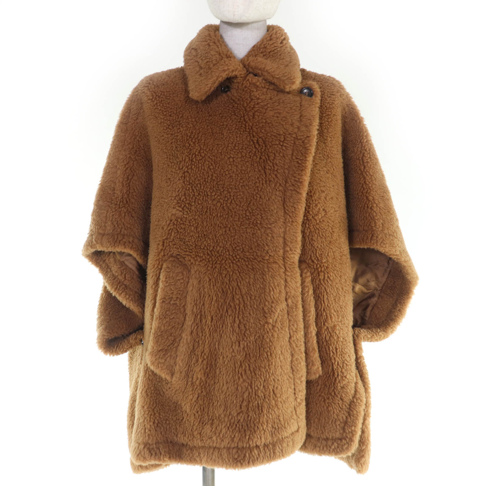 楽天市場】【マックスマーラ】Max mara テディベア ケープ ポンチョ