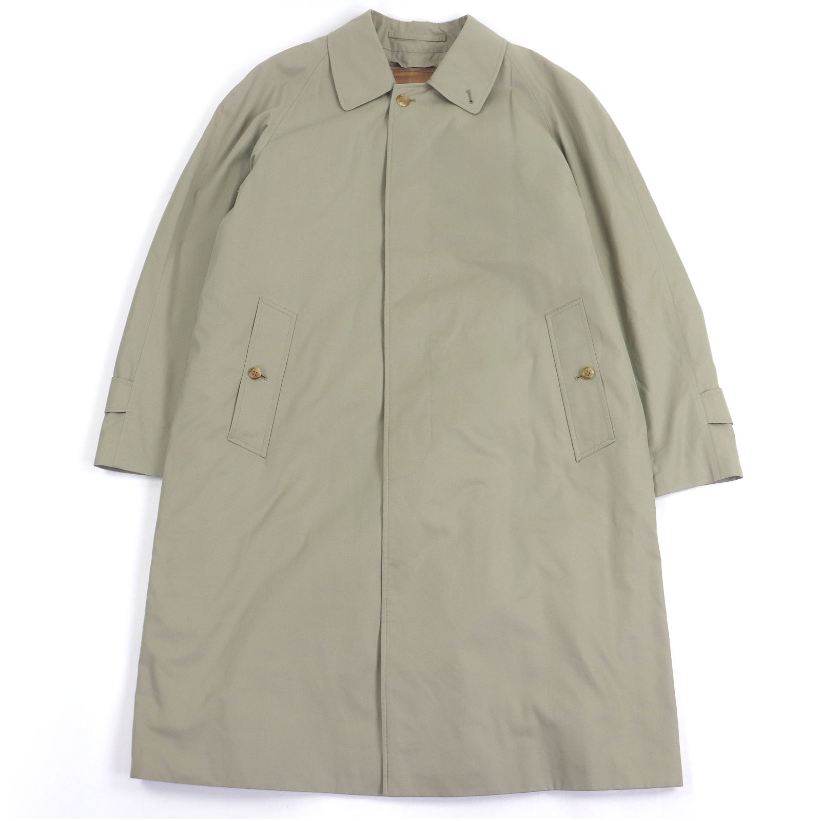 希少　バーバリーズ　ステンカラーコート　プレステージコレクション　シルク100% 楽天市場】極美品△Burberrys バーバリー プレステージコレクション