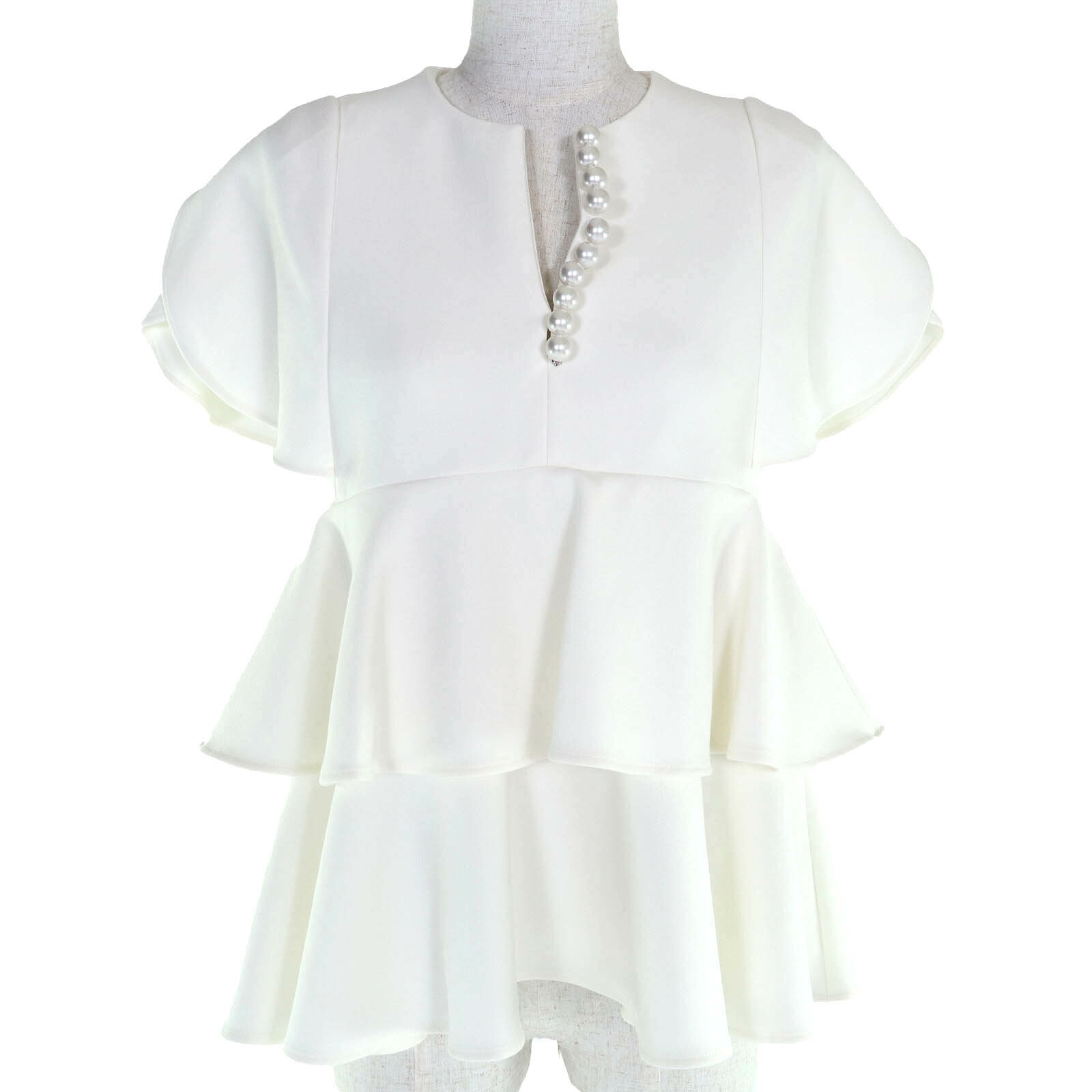 楽天市場】【ヨーコチャン】YOKO CHAN パール ブラウス トップス