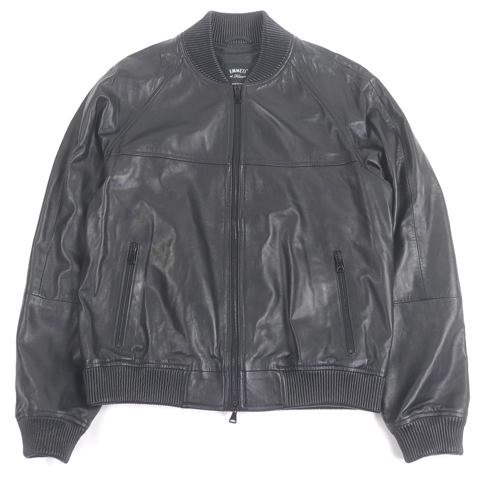 楽天市場】【エンメティ】EMMETI メンズ TAYLOR ラムスキン ブルゾン