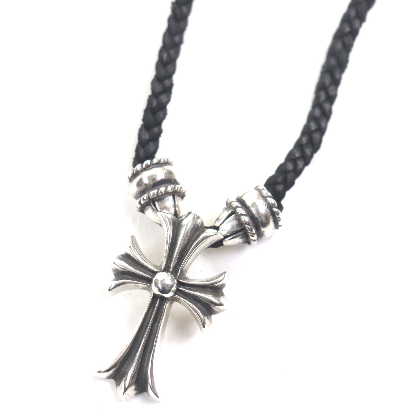 楽天市場】CHROME HEARTS/クロムハーツ SV925/レザー クリンプト