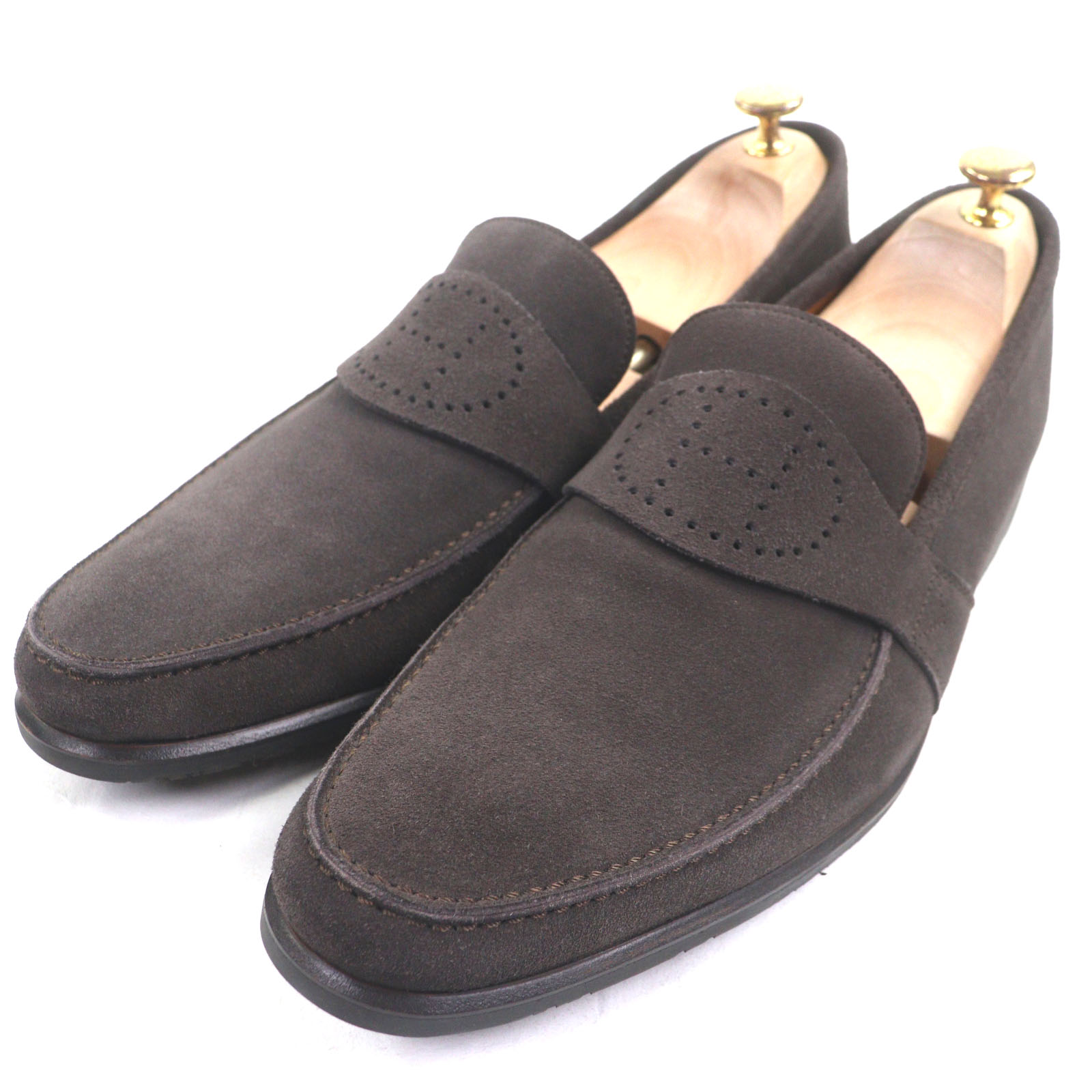 楽天市場】【エルメス】Hermes メンズ Hロゴ パンチング スエード