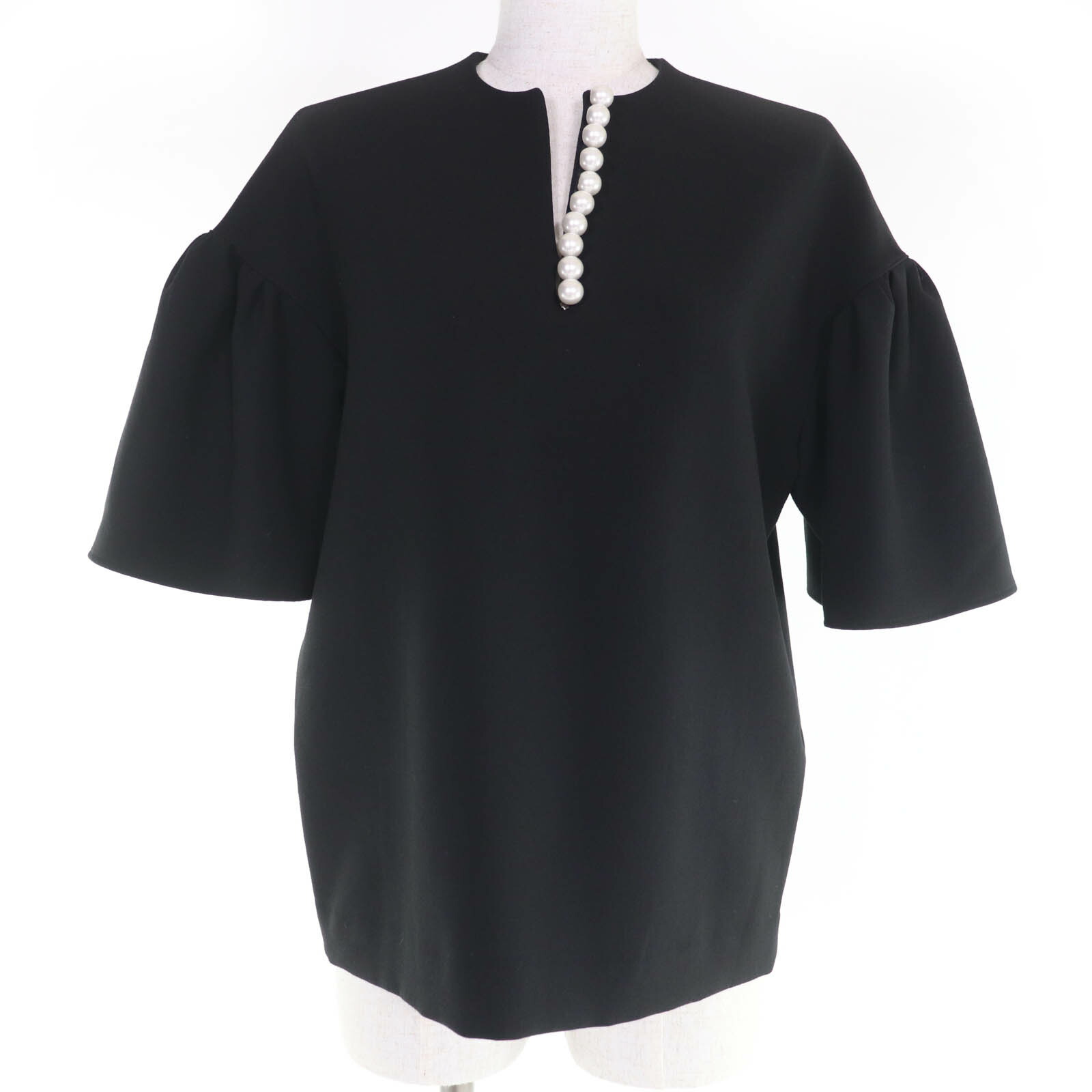 楽天市場】【ヨーコチャン】YOKO CHAN パールスリットライン ブラウス