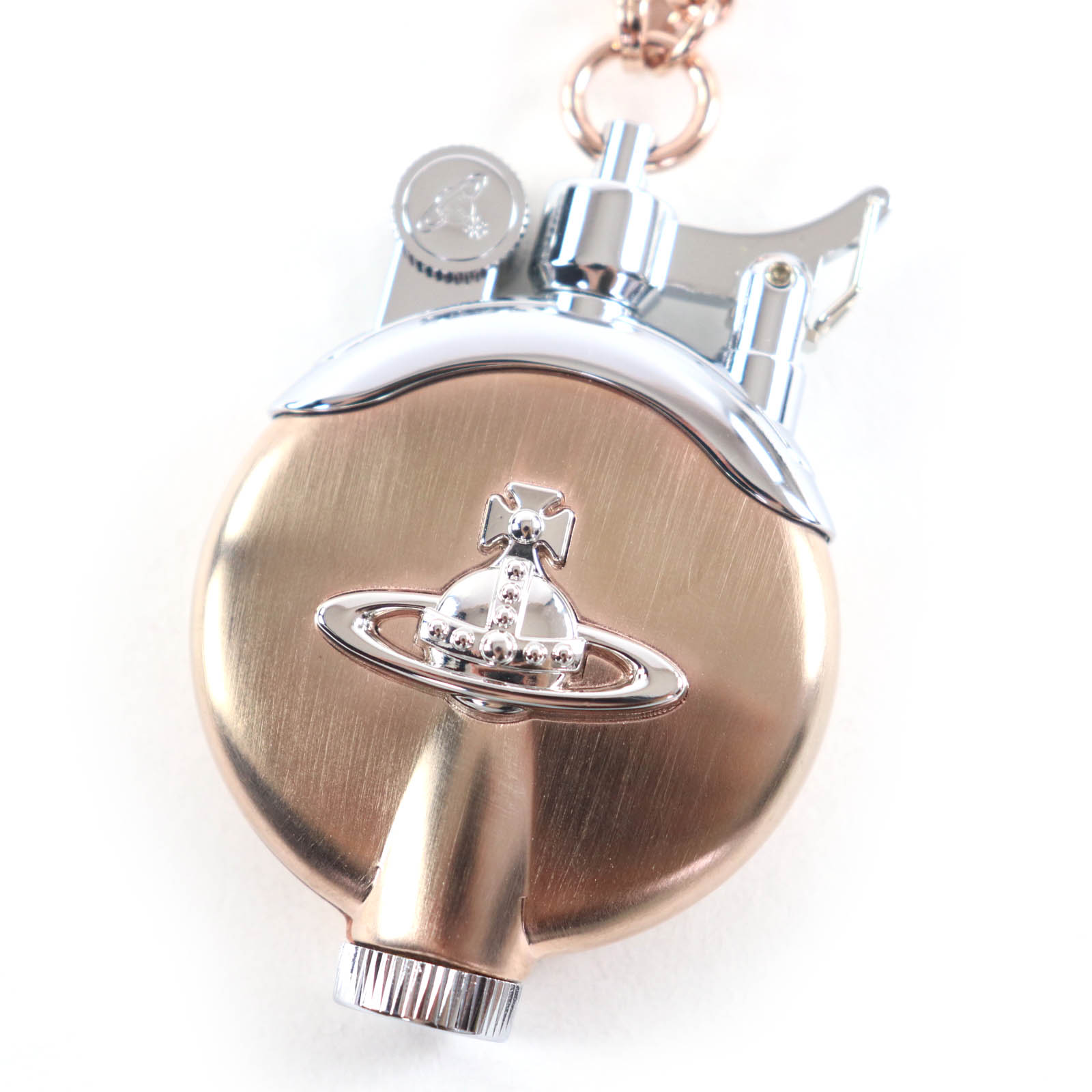 オーブライターネックレス 訳あり chn7 送料無料 激レア 土星ライター 特大ネックレス シルバー おしゃれ