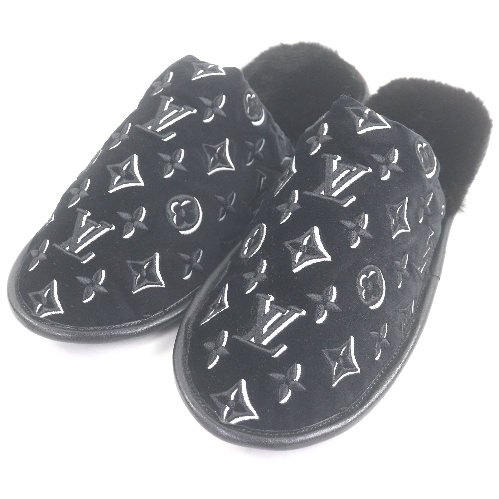 楽天市場】LOUIS VUITTON ルイ ヴィトン LVスイート ライン ミュール