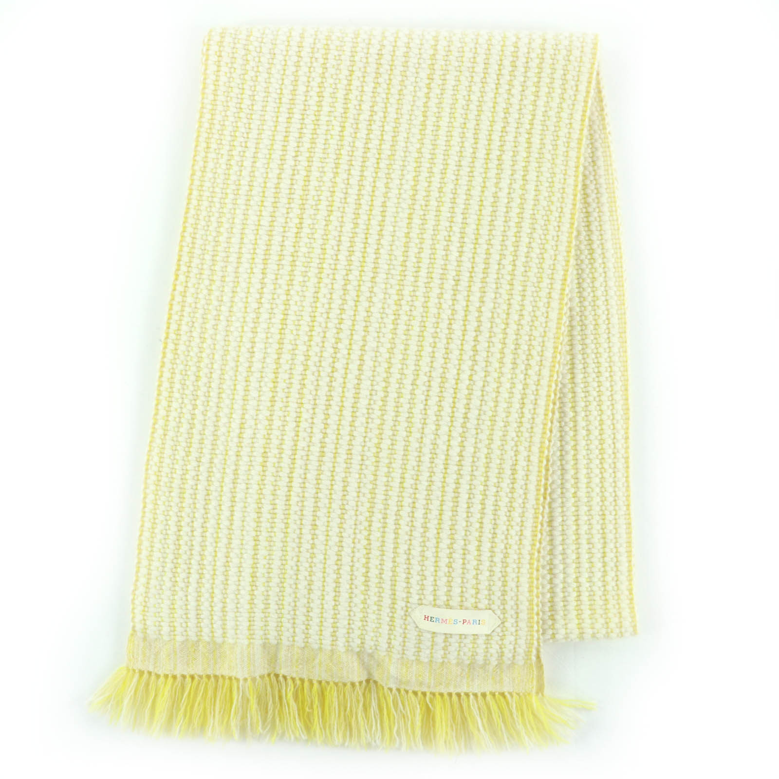 楽天市場】極美品☆HERMES エルメス カシミヤ100％ ロゴ刺繍入り