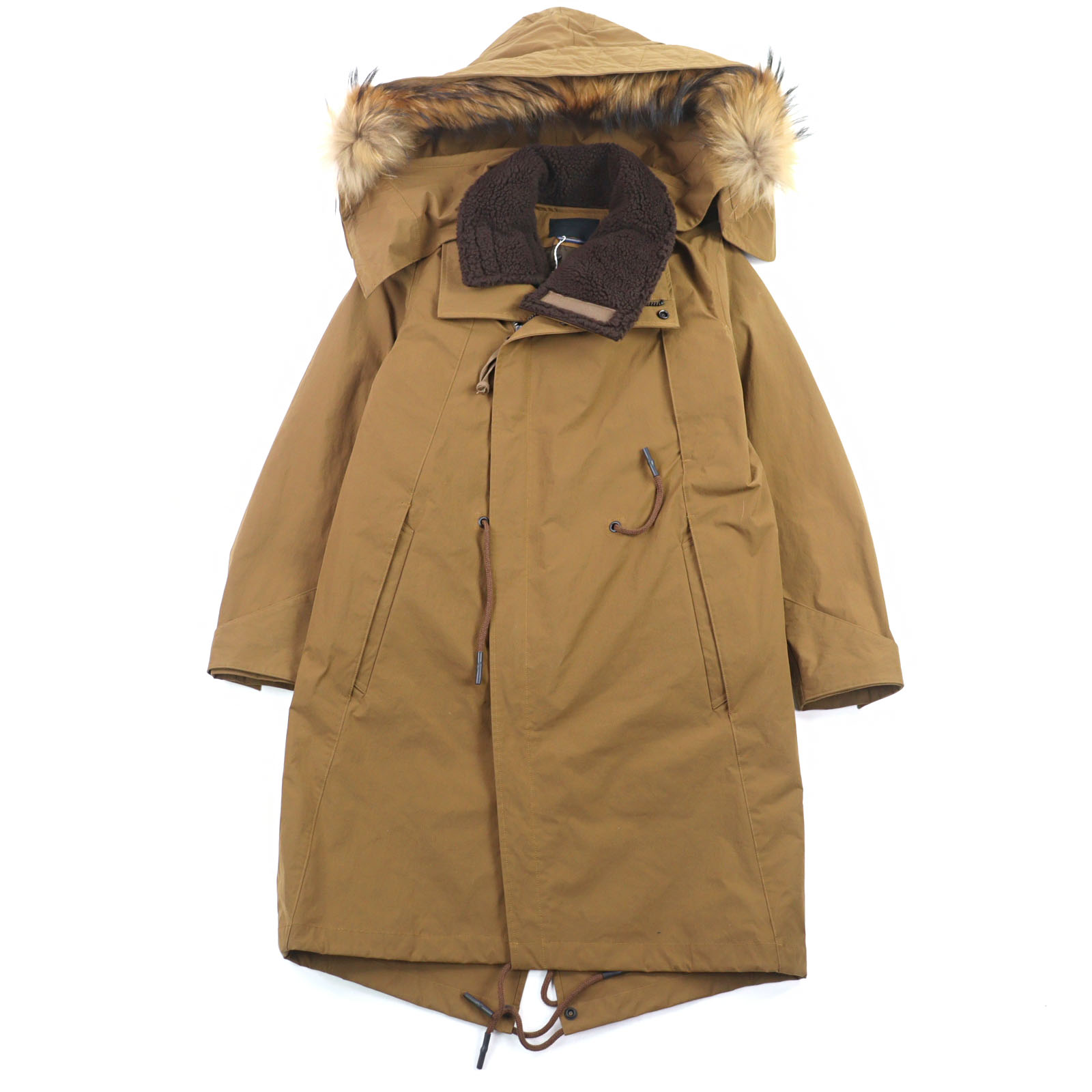 楽天市場】junhashimoto ジュンハシモト 内側ラビットファー