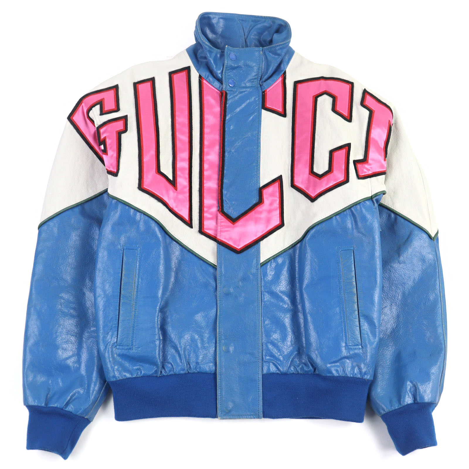 gucci ブルゾン　ナイロンジャケット GG nylon jacquard zip jacket in black | GUCCI® US