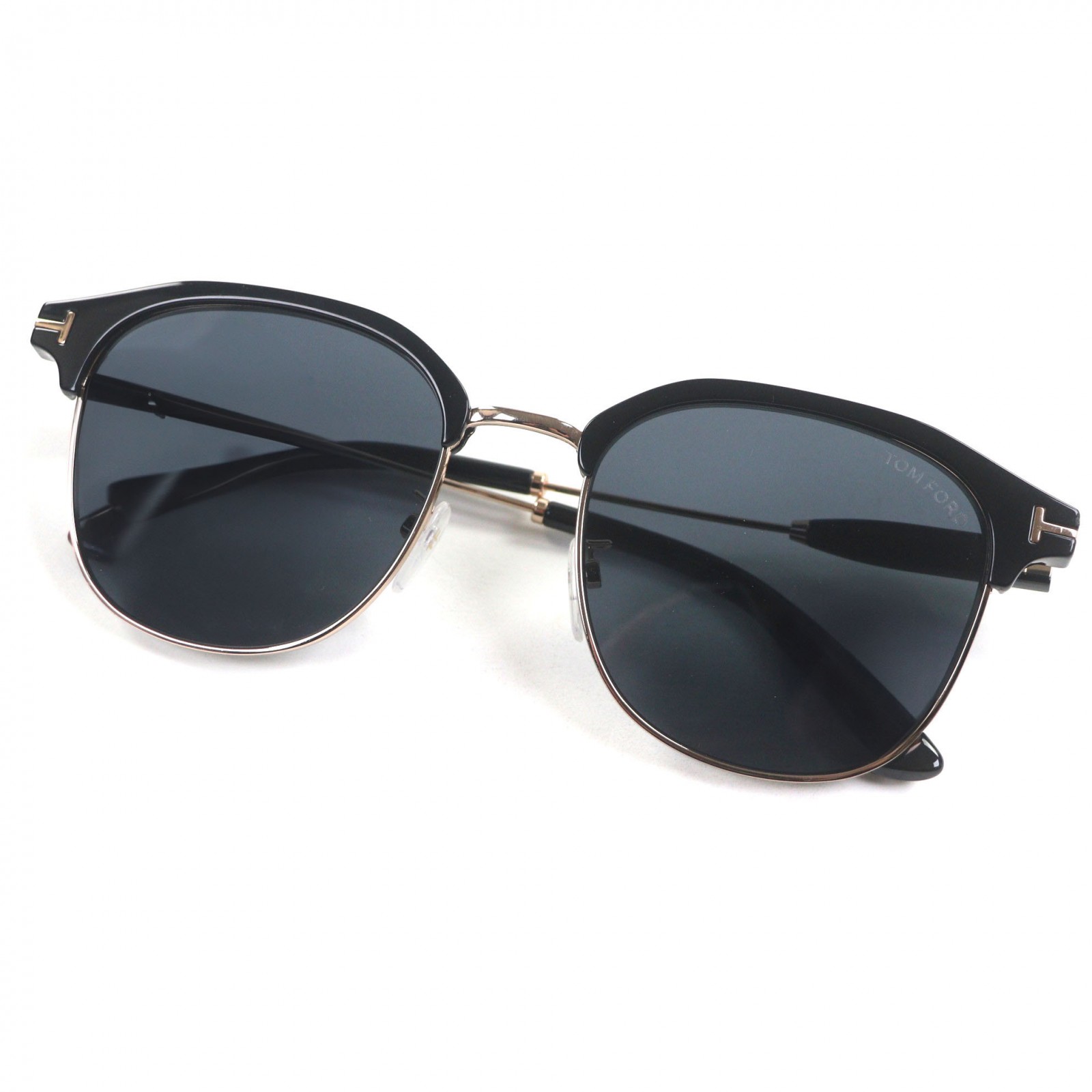 美品▼TOM FORD トムフォード TF890-K アジアンフィット サングラス ブラック ピンクゴールド 56□20 145 デモレンズ ケース付き イタリア製 メンズ【中古】｜衣類＆ブランドリサイクル GREEN 23,287円