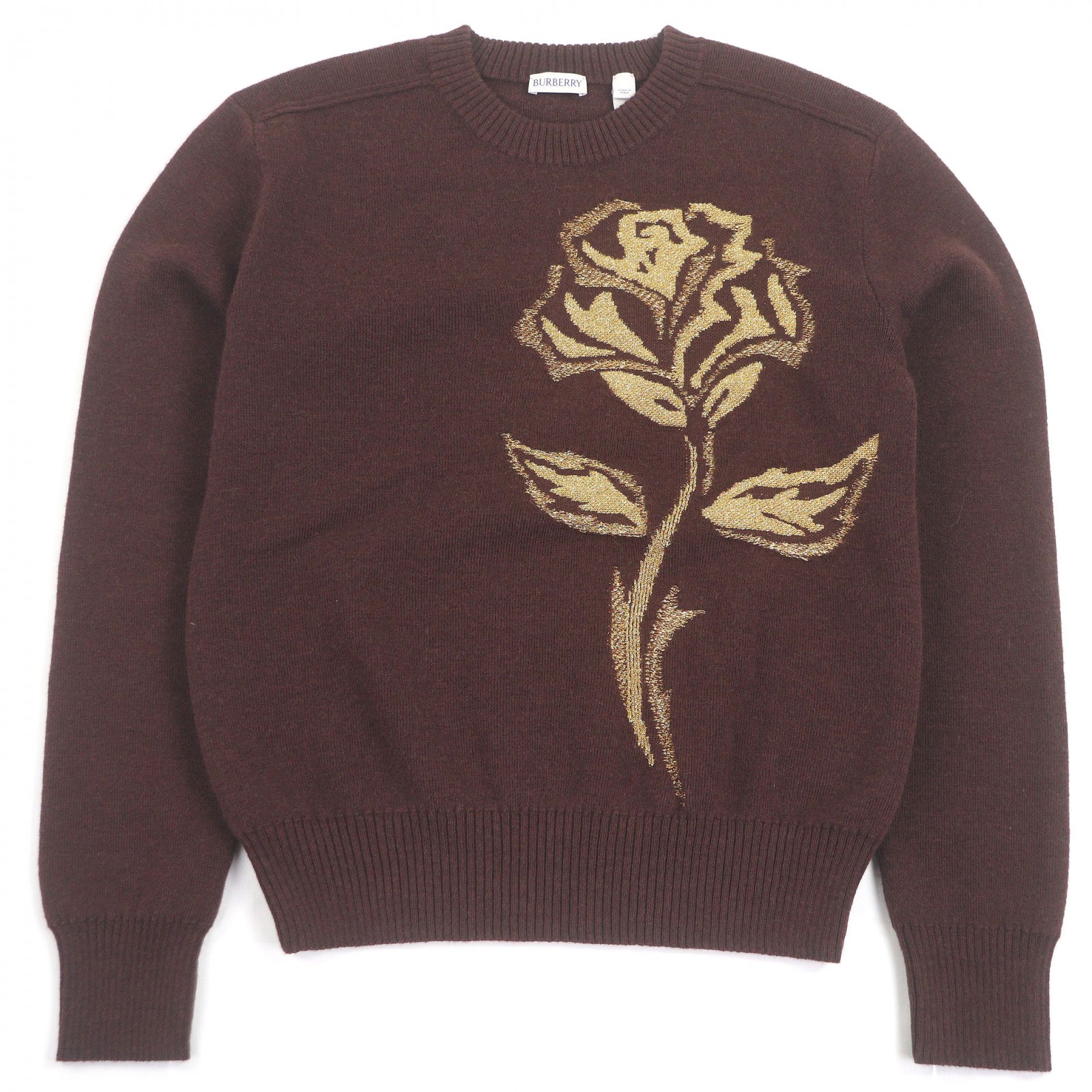 楽天市場】極美品▽BURBERRY バーバリー 8018644 カシミヤ100% TBロゴ