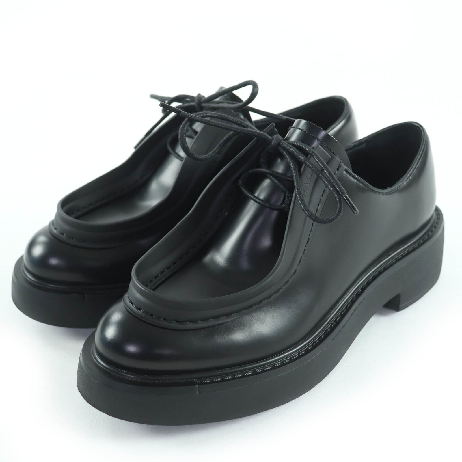 楽天市場】極美品◇PRADA プラダ 2EG015 メダリオン ウィングチップ