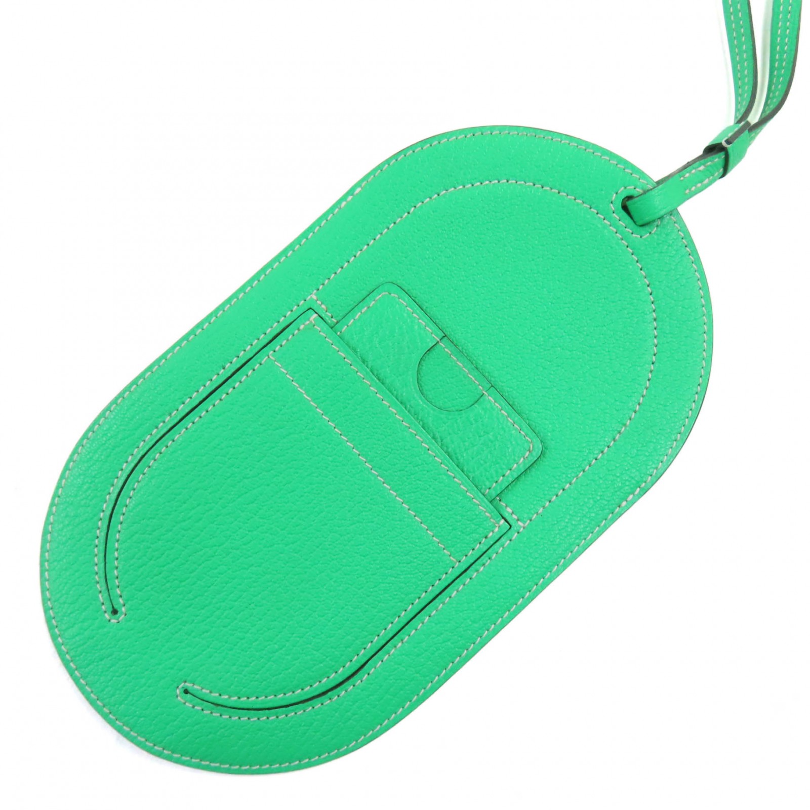 HERMES エルメス　スマホカバー インザループ トゥーゴー PM グリーン HERMES エルメス スマホカバー インザループ トゥーゴー PM グリーン