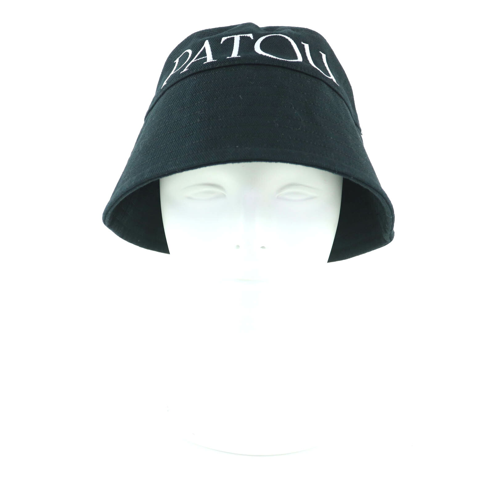 未使用品★PATOU パトゥ AC0270132999B コットン パトゥ バケットハット コットン100% ロゴ刺繍入り ハット ブラック S ブルガリア製 レディース【中古】 15,400円