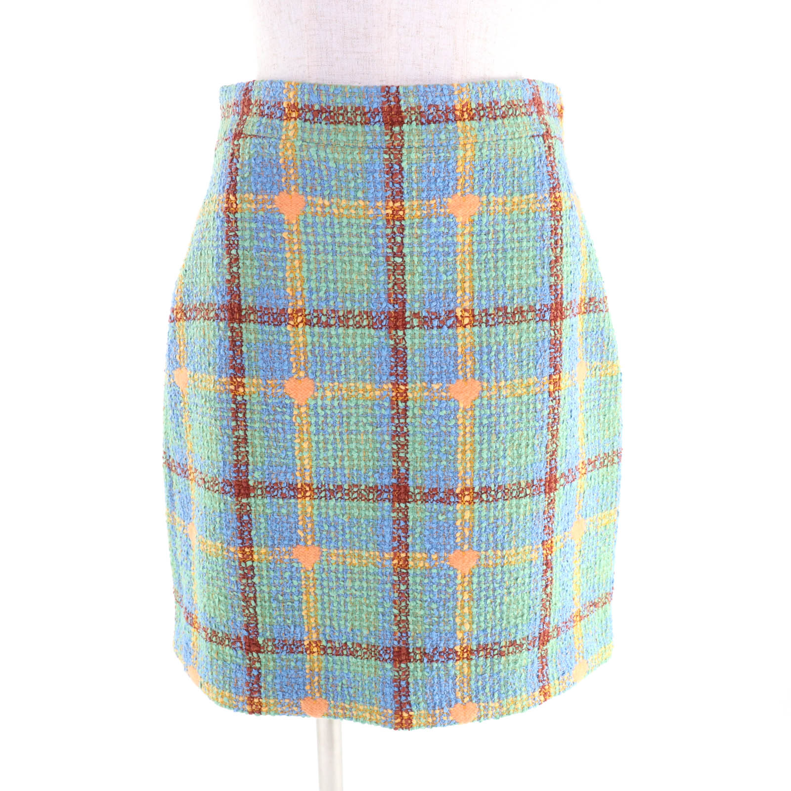 楽天市場】GUCCI グッチ スカート ウール ナイロン ツイード ベージュ