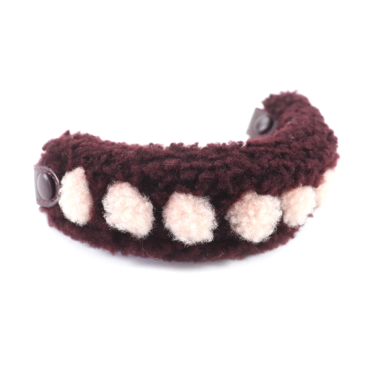美品★FENDI フェンディ ピーカブー なめし革使い走り 羊肉 手持ち部分覆いかぶせる ボルドーワイン 保護すること袋付き添い人 イタリア製 レディース【中古】