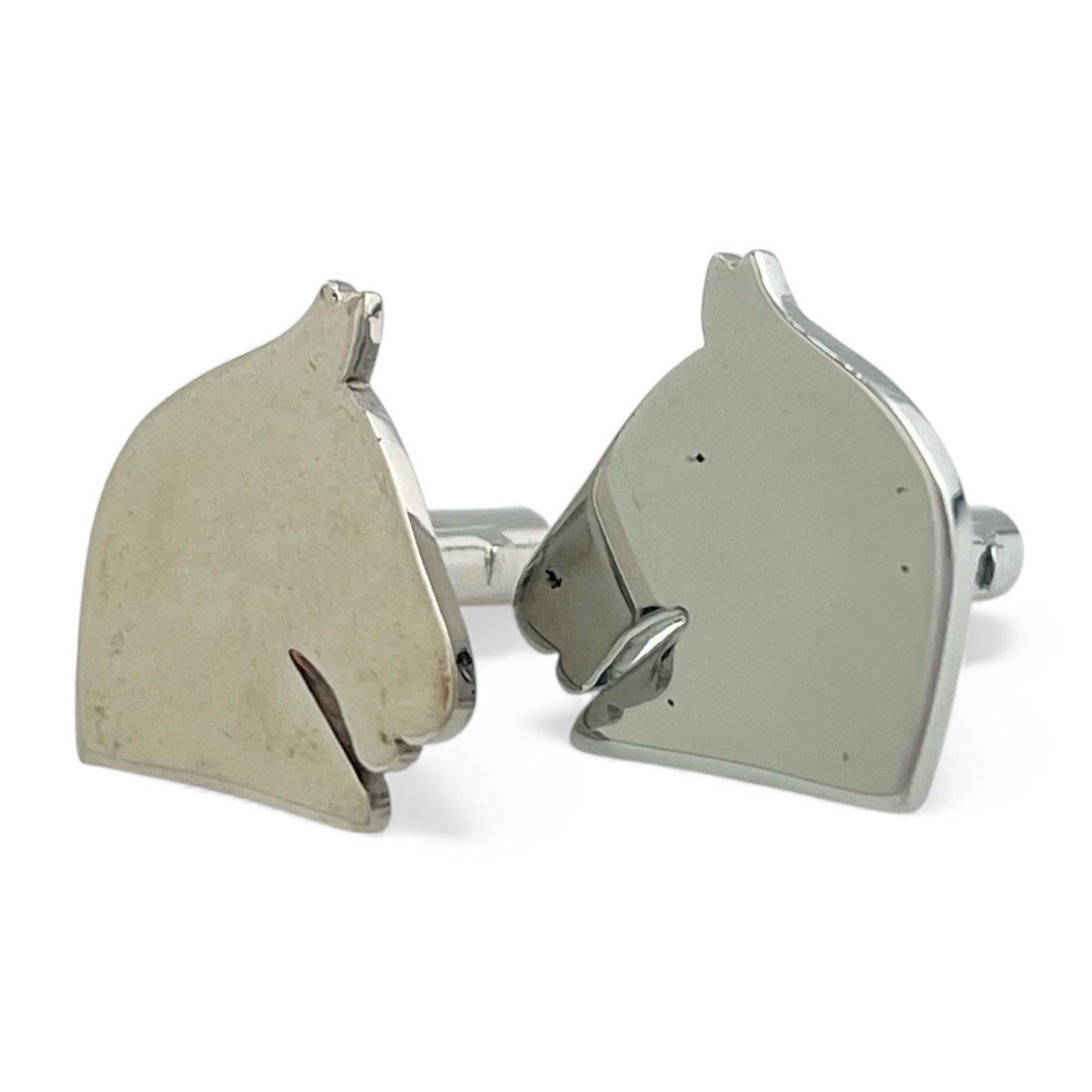 楽天市場】新品同様 エルメス カフス 馬 メタル ホース 馬 アニマル