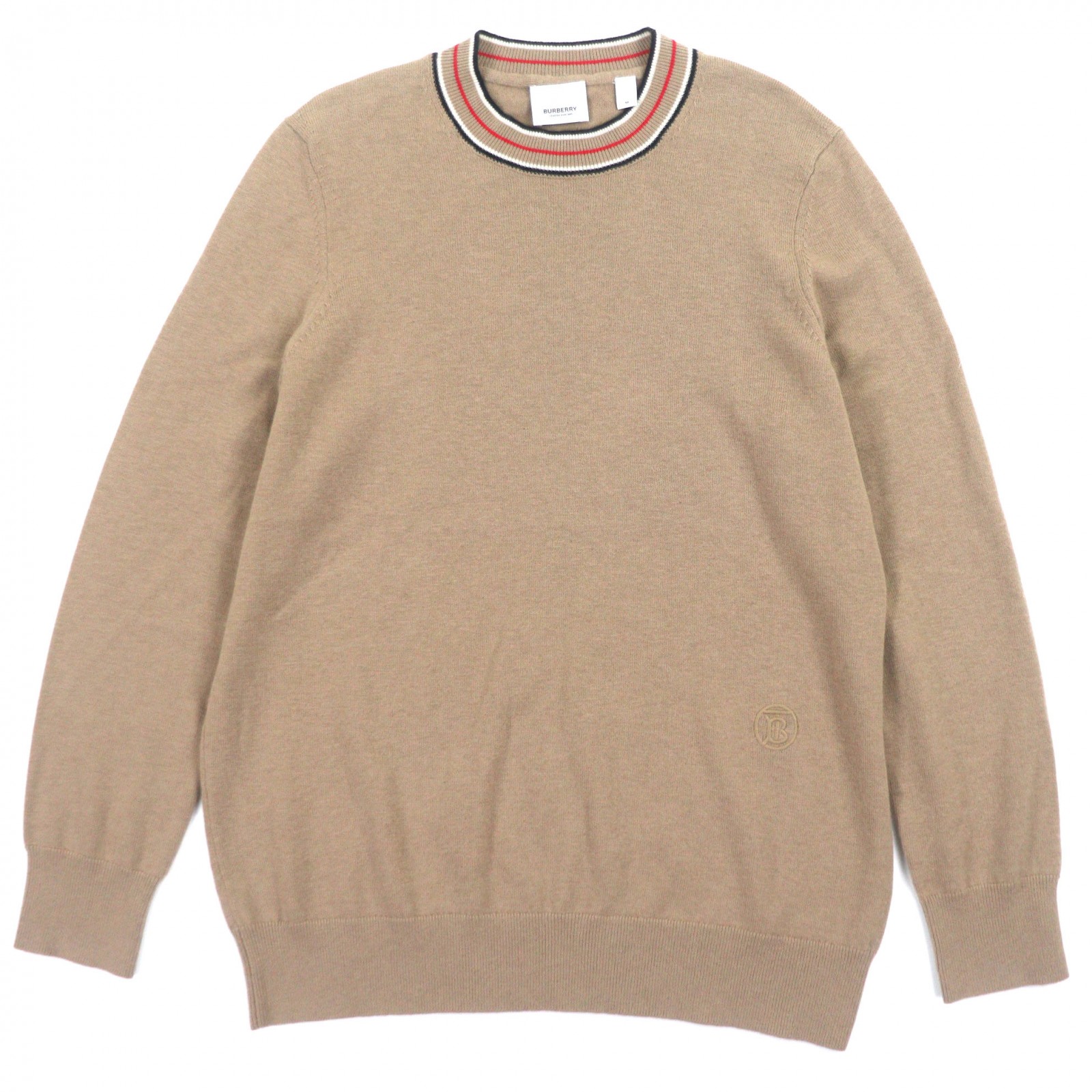 楽天市場】極美品▽BURBERRY バーバリー 8018644 カシミヤ100% TBロゴ