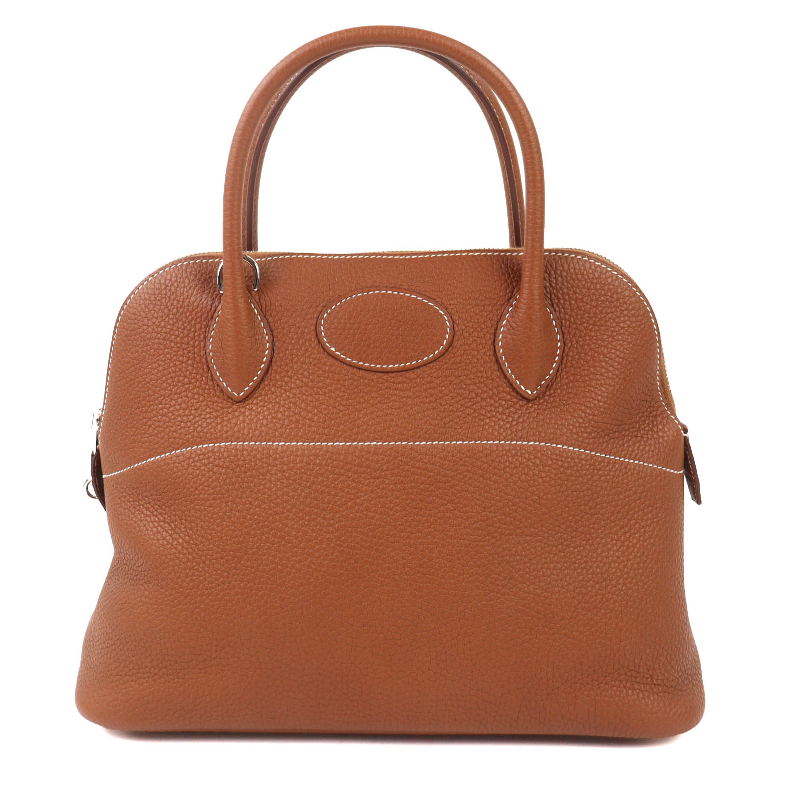 未使用品◇HERMES エルメス ボリード31 トリヨンクレマンス シルバー金具 ハンドバッグ ゴールド Y刻印 箱・保存袋付き フランス製 レディース【中古】