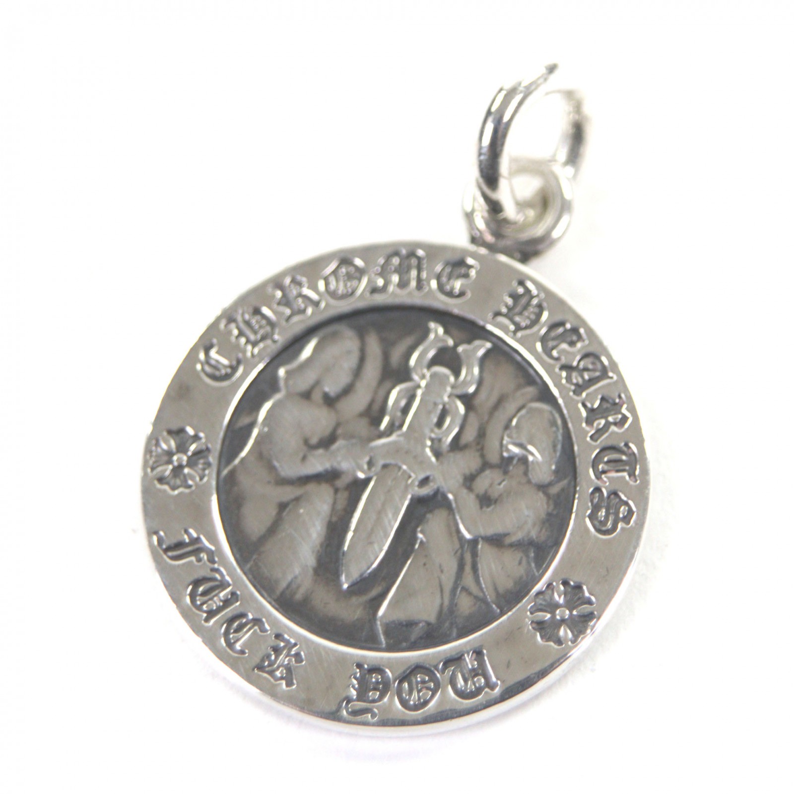 楽天市場】【中古】 CHROME HEARTS クロムハーツ エンジェルメダル