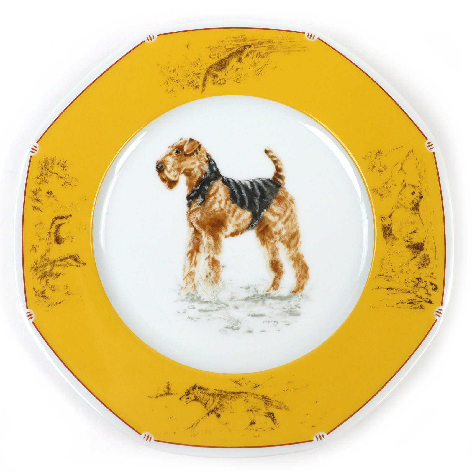 楽天市場】【中古】 エルメス スコティッシュテリア トレイ プレート