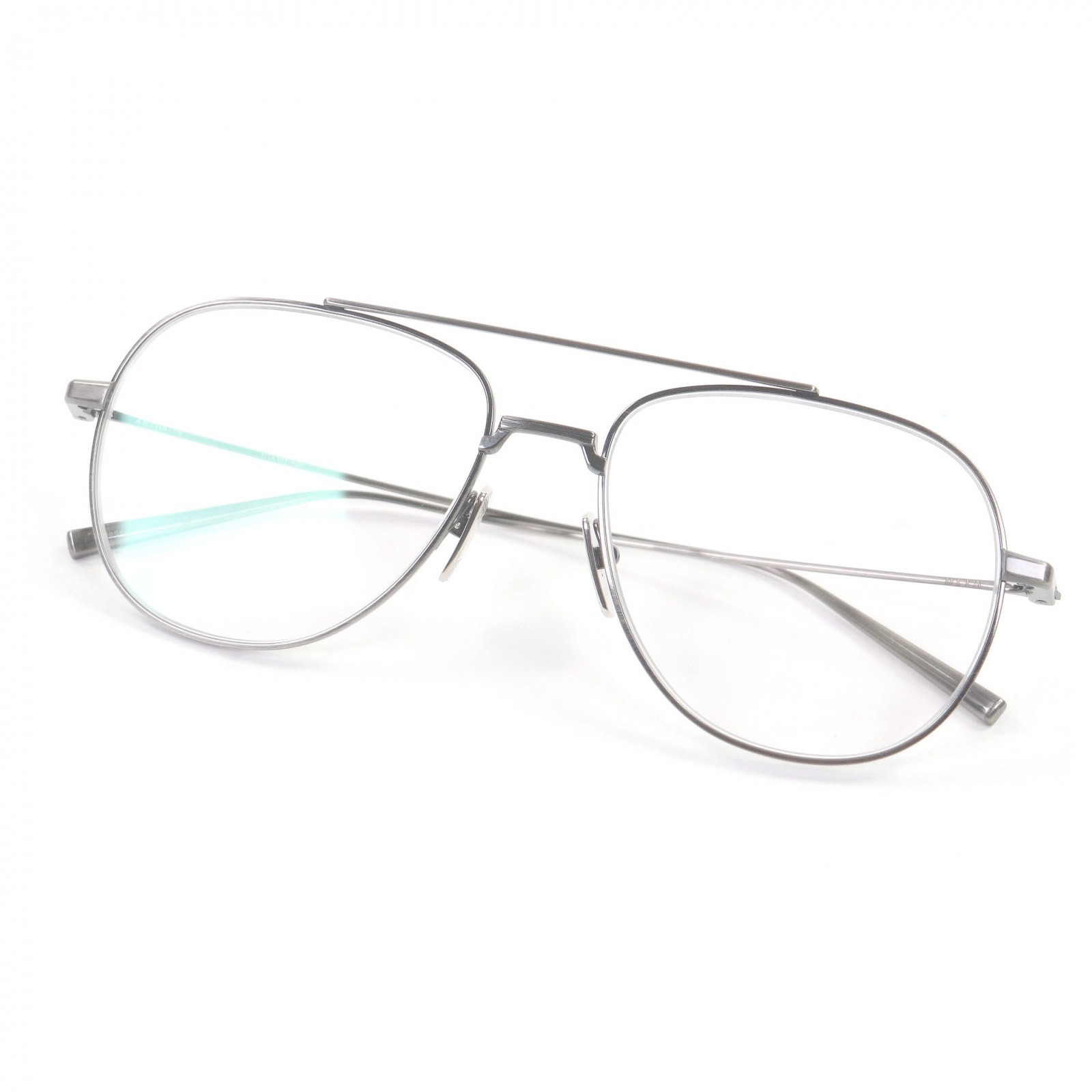 極美品□DITA ディータ DTX161 ARTOA-79 ツーブリッジ メガネ 眼鏡 アイウェア ガンメタリック 56□17-145 日本製 メンズ【中古】
