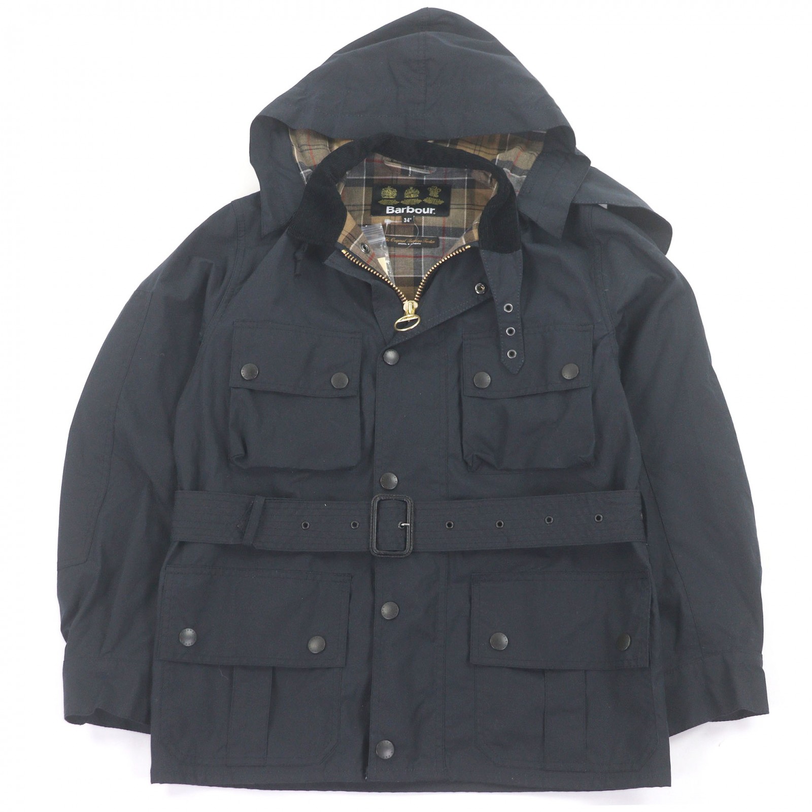 楽天市場】美品□Barbour バブアー 2002414 MWX0017SG19 BEAUFORT