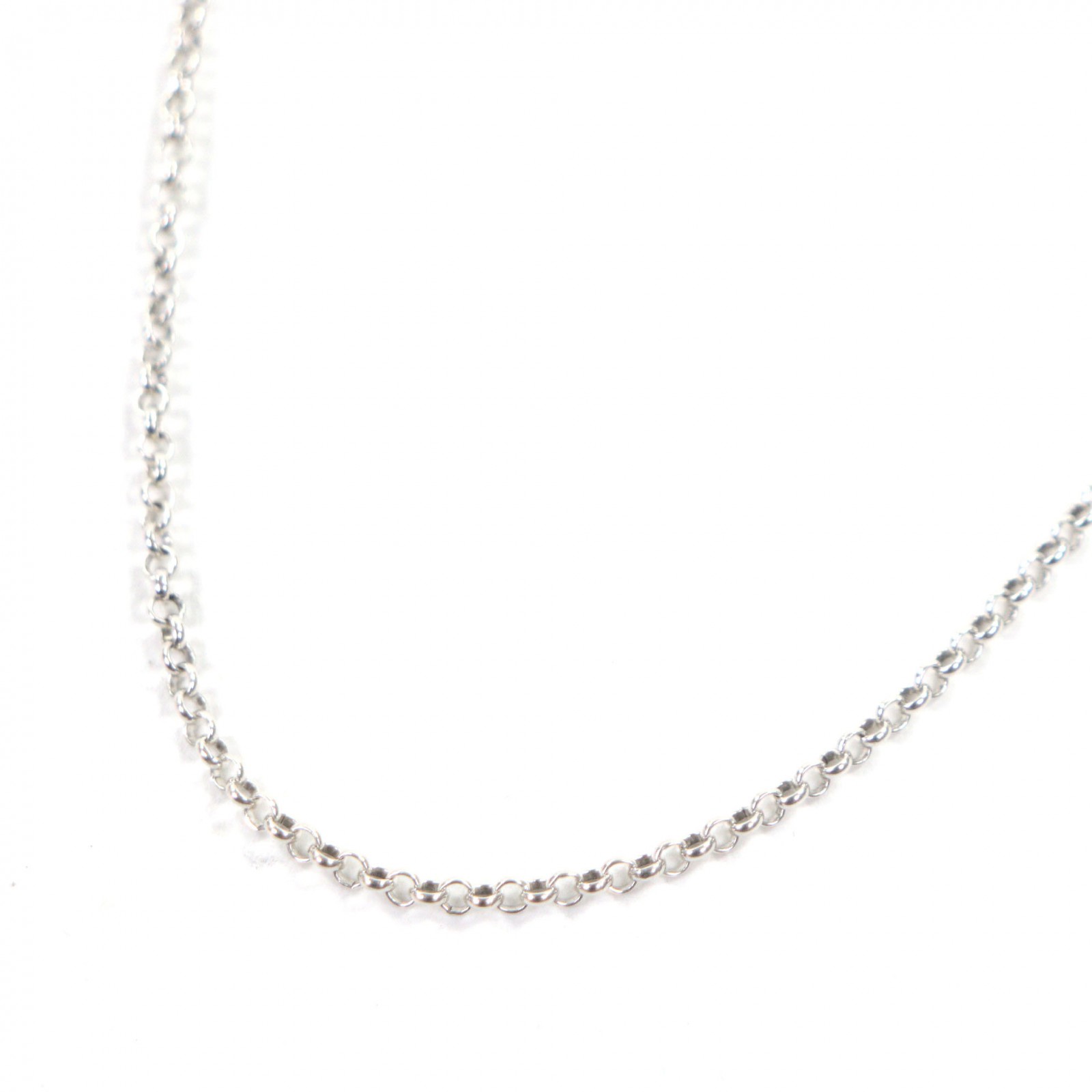 美品▼CHROME HEARTS クロムハーツ ロールチェーン 925 ネックレス シルバー 20インチ 重量5.29g メンズ レディース アクセサリー【中古】 63,525円