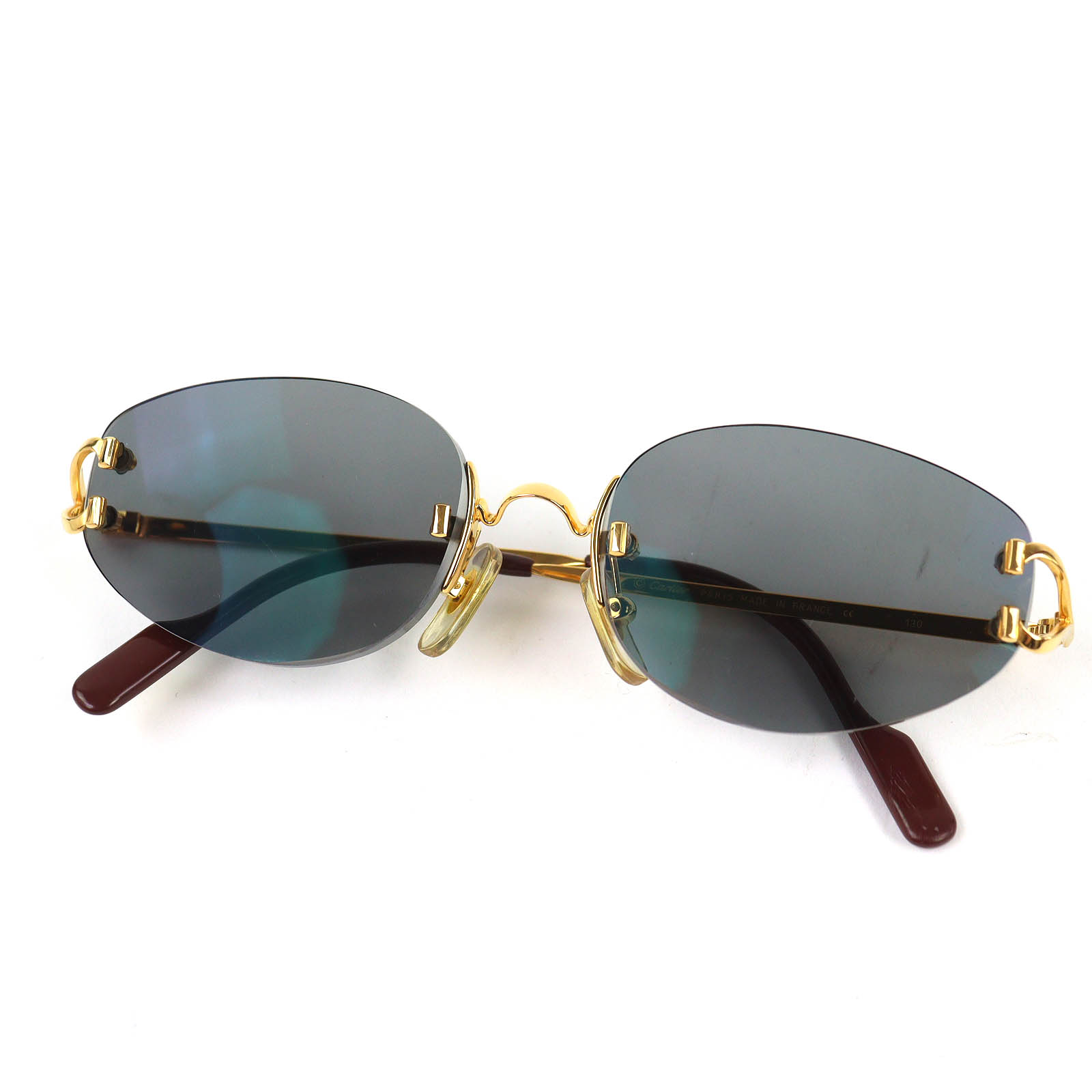 楽天市場】美品△Cartier カルティエ ヴィンテージ 2Cデコール ツー 