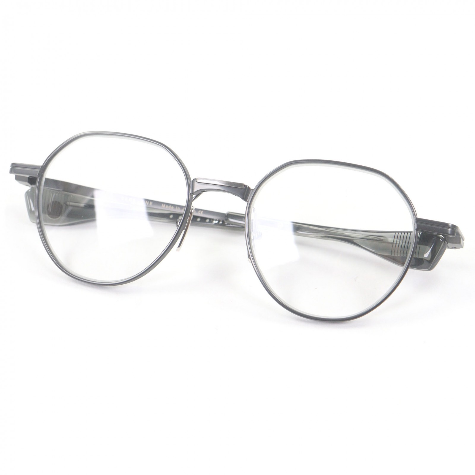 未使用品□DITA ディータ DTX150-A-03 VERS-ONE ダテメガネ 眼鏡 アイウェア ガンメタリック 50□19-141 日本製 メンズ【中古】