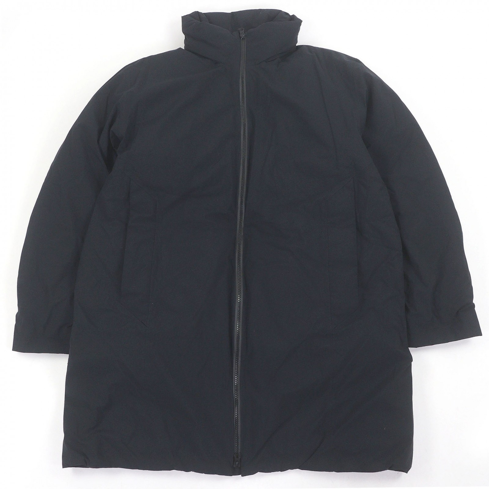 極美品□Goldwin ゴールドウイン GL23348 スノーレンジ GORE-TEX 撥水加工 ダウンコート ダウンジャケット ブラック 3 正規品 メンズ【中古】