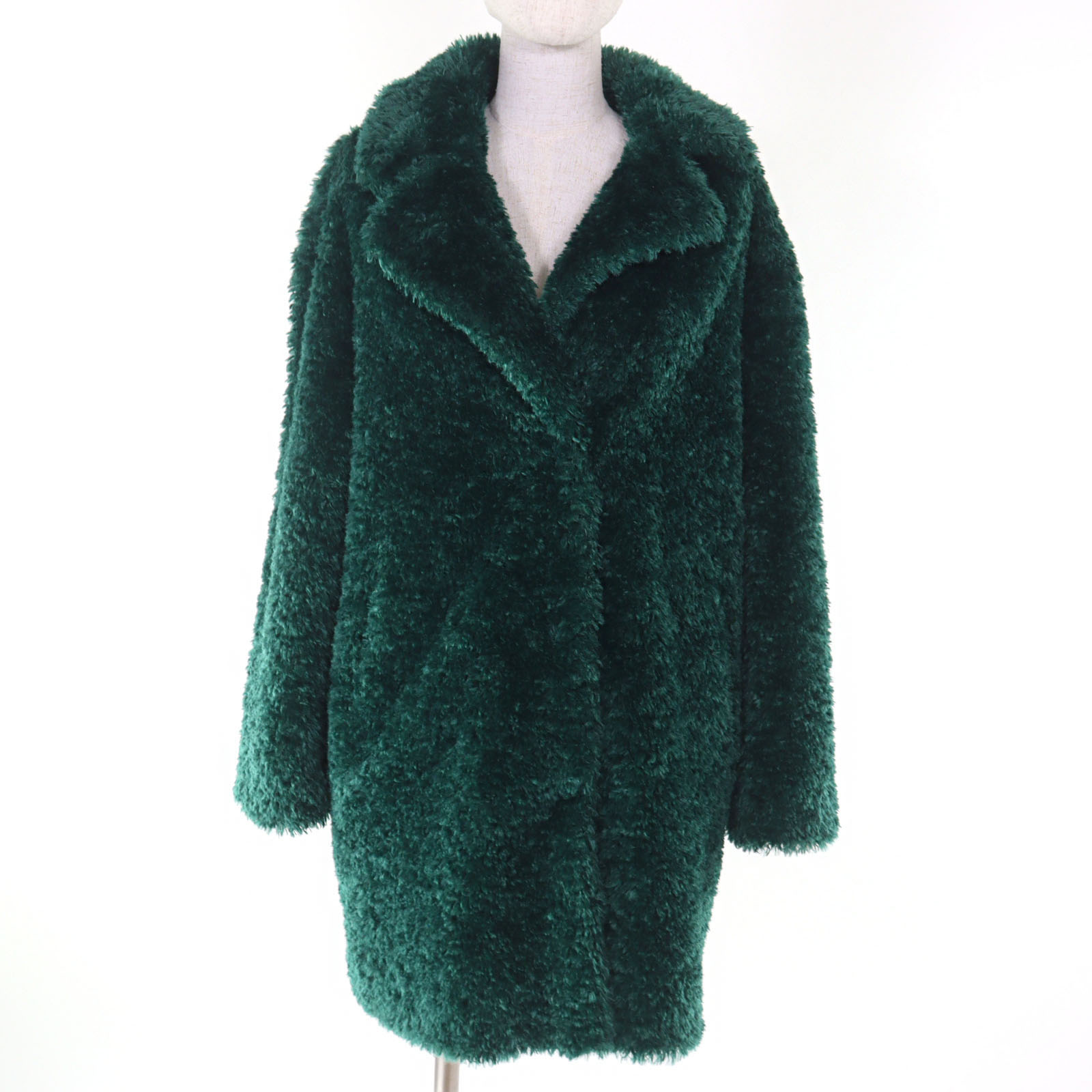 【楽天市場】極美品 Herno ヘルノ 2023年製 CA000500D CURLY FAUX FUR OVERSIZE FIT 裏地ロゴ総柄 ...
