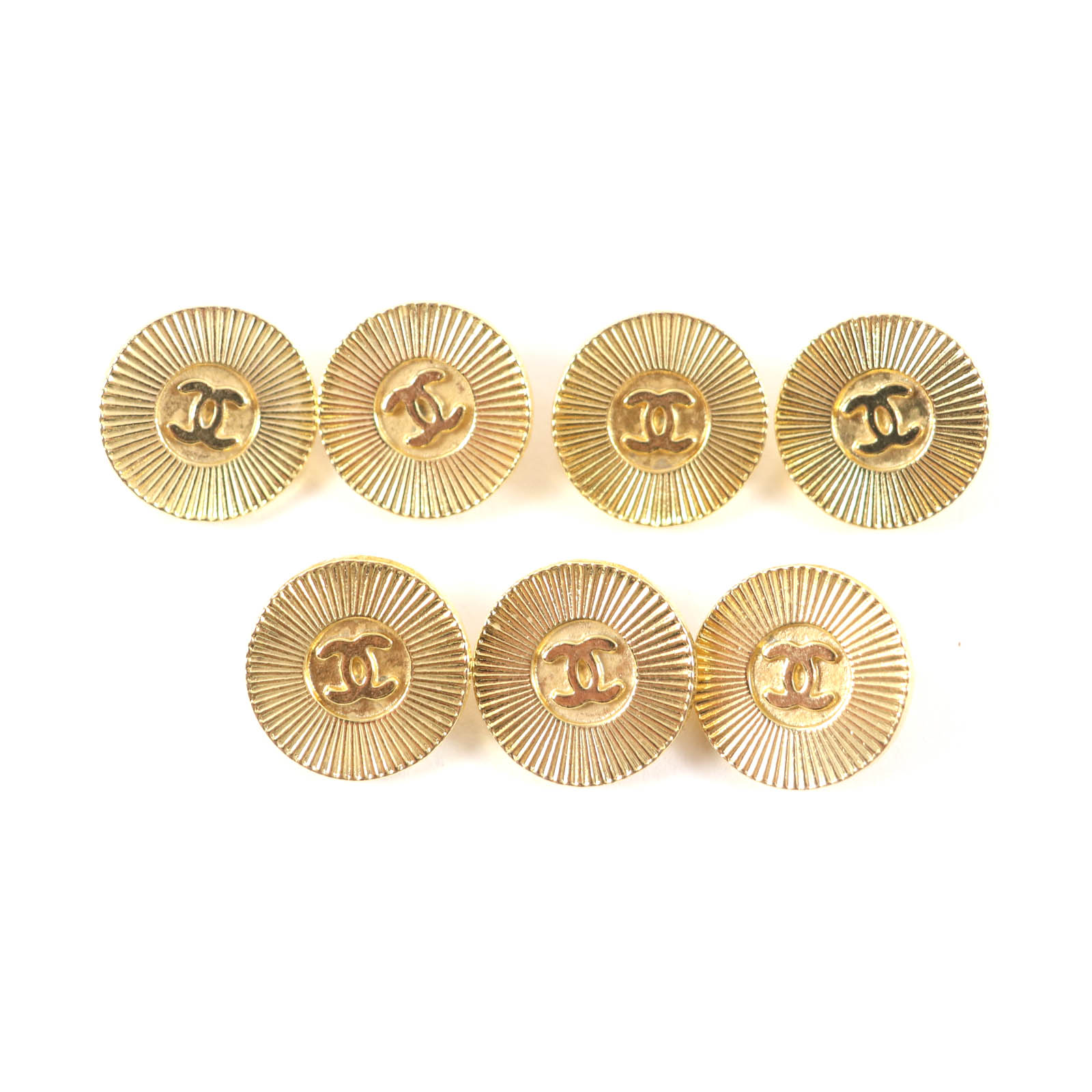 美品★CHANEL シャネル ココマーク 金ボタン 7コセット ボタン メタルボタン ゴールド レディース【中古】｜衣類＆ブランドリサイクル GREEN
