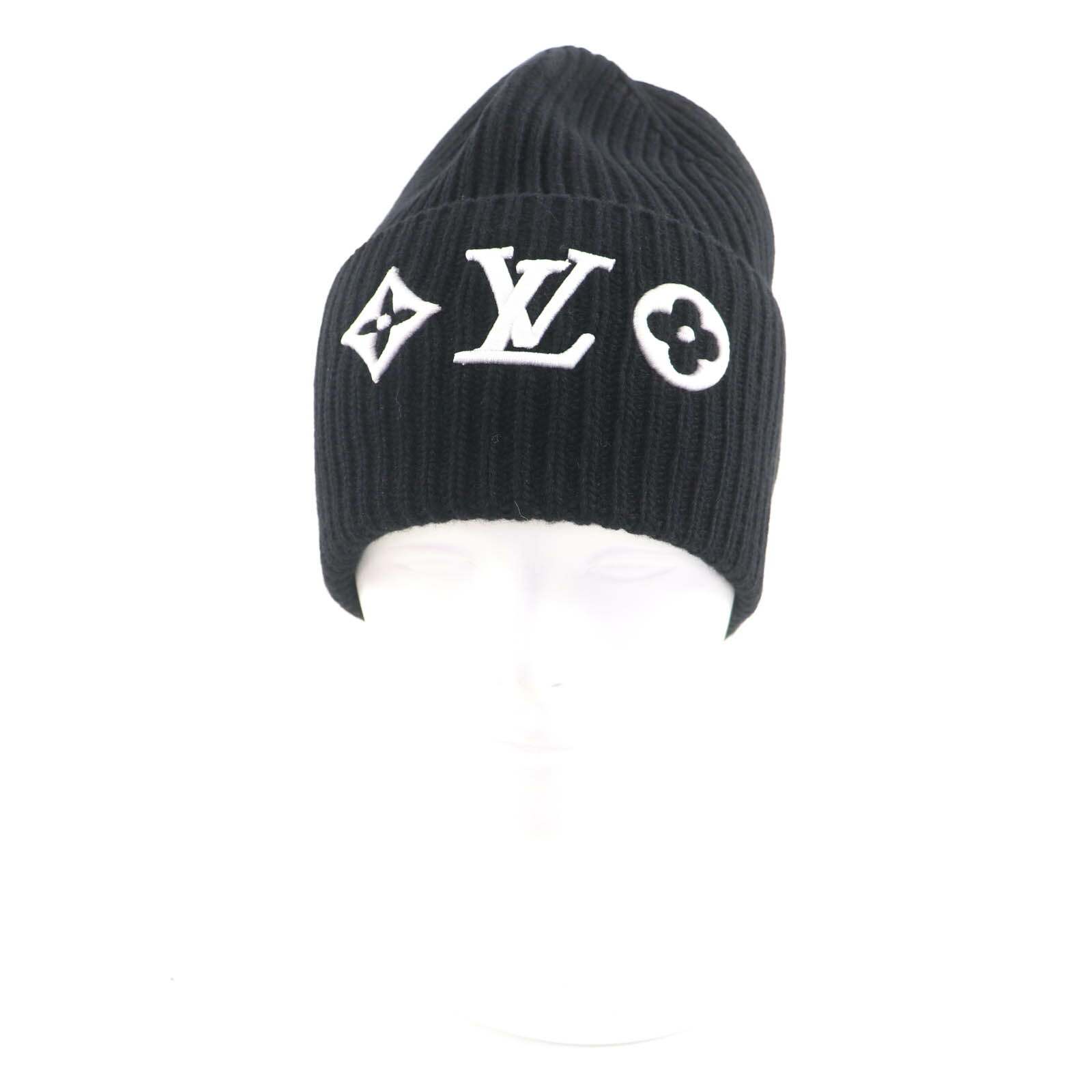楽天市場】超美品 LOUIS VUITTON ルイヴィトン モノグラム ビーニー LV